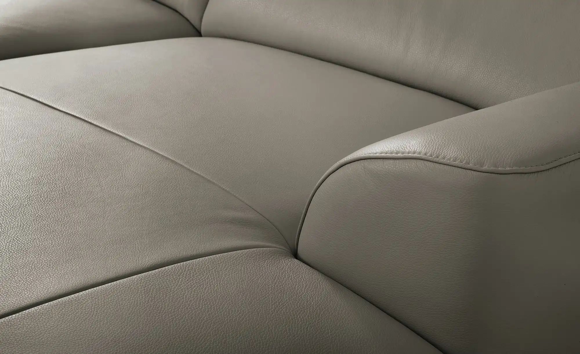 Ravensberger Werkstätten Ecksofa  Atlanta ¦ grau ¦ Maße (cm): B: 283 H: 92 günstig online kaufen