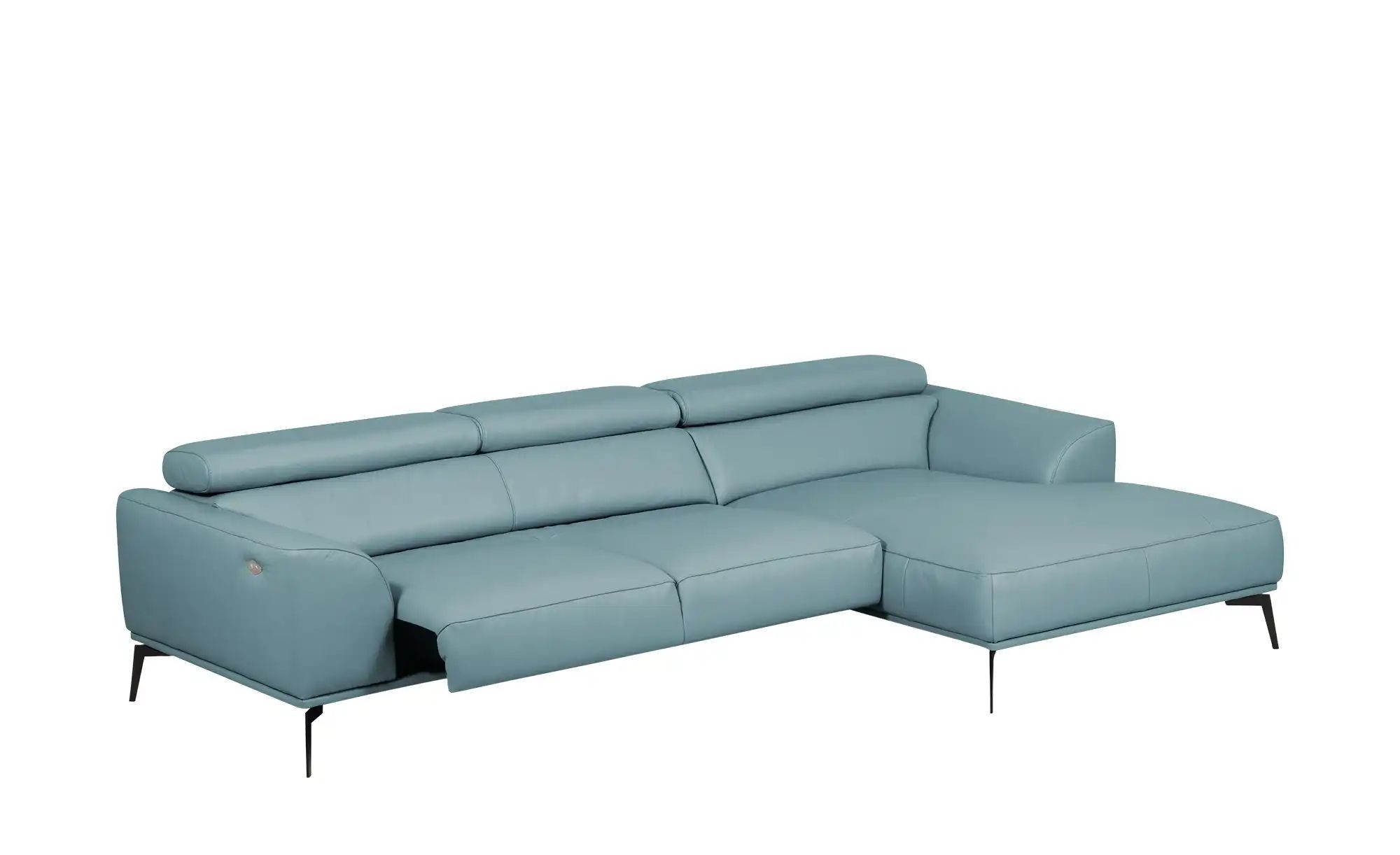 Thumbnail - Ravensberger Werkstätten Ecksofa Atlanta ¦ blau ¦ Maße (cm): B: 283 H: 92 T: 173.0 Polstermöbel > Sofas > Ecksofas - Hö...
