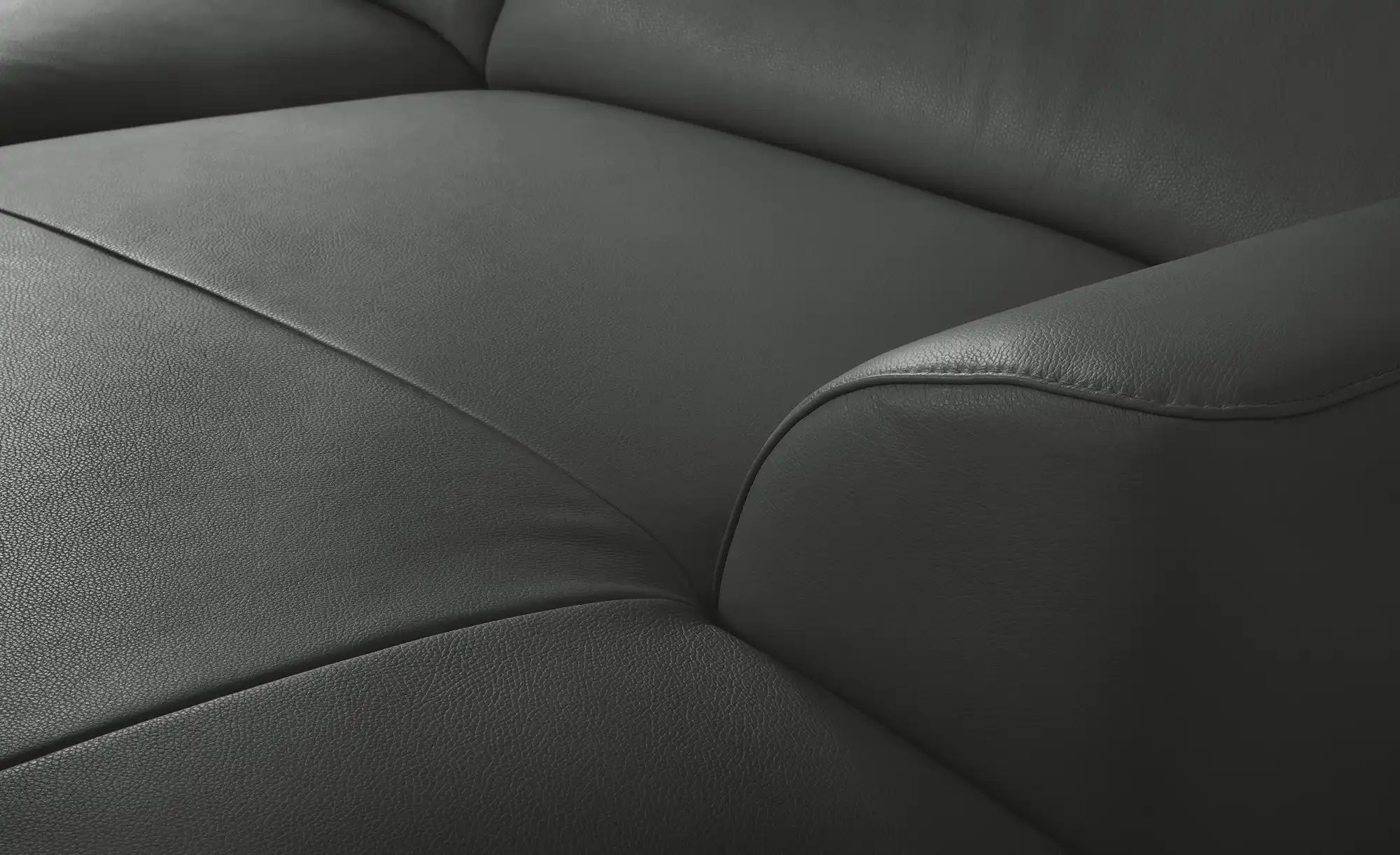 Ravensberger Werkstätten Ecksofa  Atlanta ¦ schwarz ¦ Maße (cm): B: 283 H: günstig online kaufen