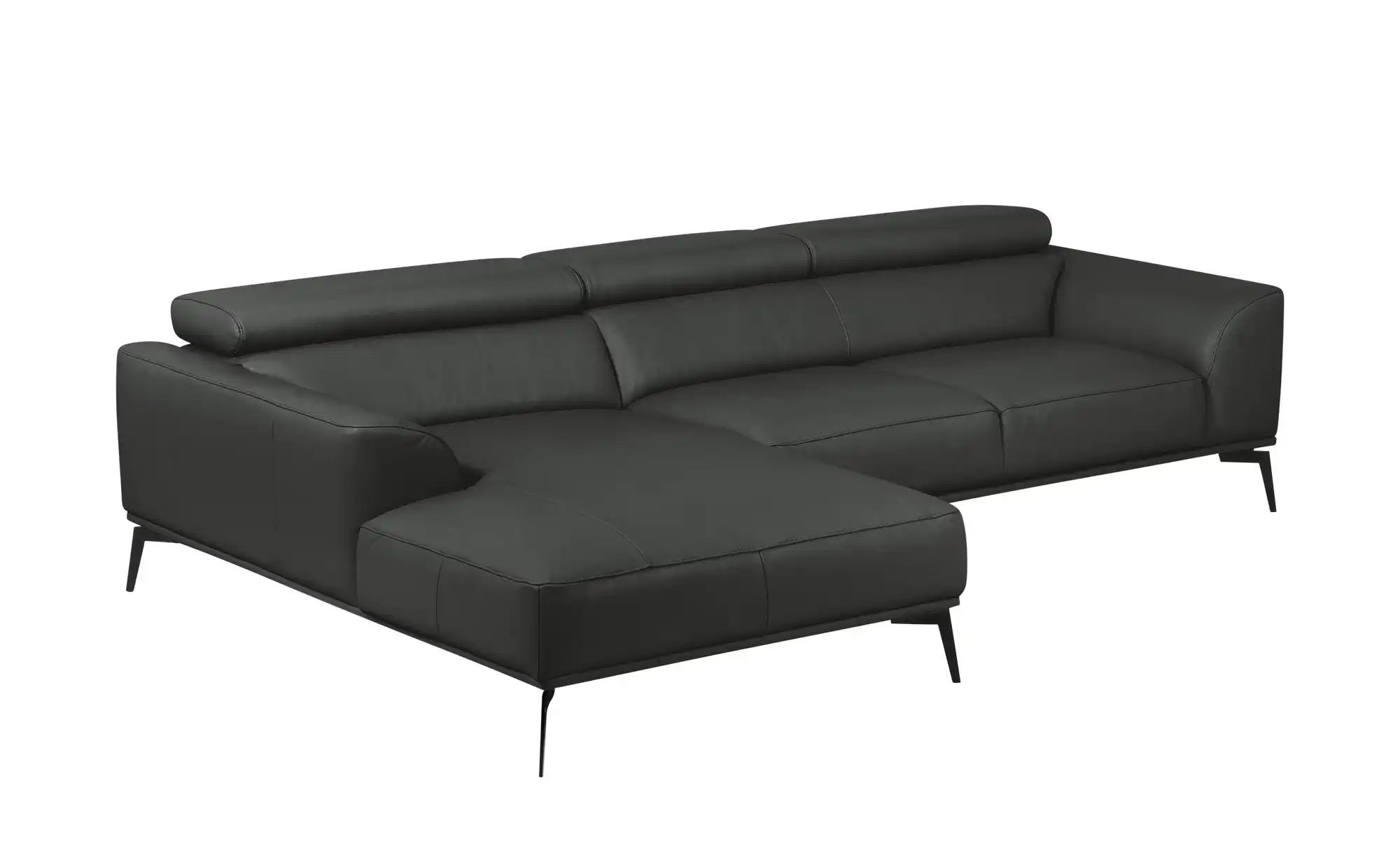 Thumbnail - Ravensberger Werkstätten Ecksofa Atlanta ¦ schwarz ¦ Maße (cm): B: 283 H: 92 T: 173.0 Polstermöbel > Sofas > Ecksofas -...