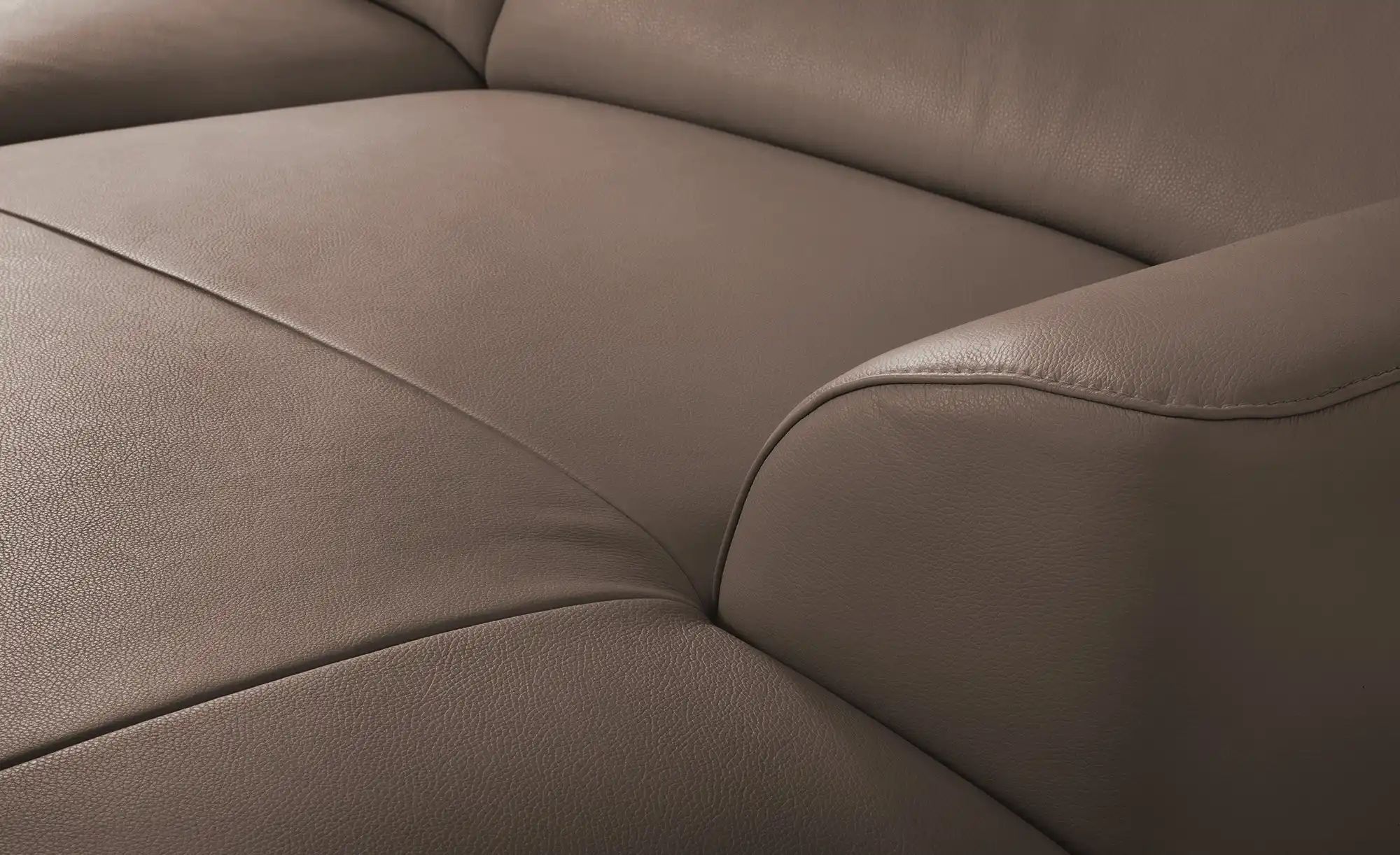 Ravensberger Werkstätten Ecksofa  Atlanta ¦ braun ¦ Maße (cm): B: 283 H: 92 günstig online kaufen