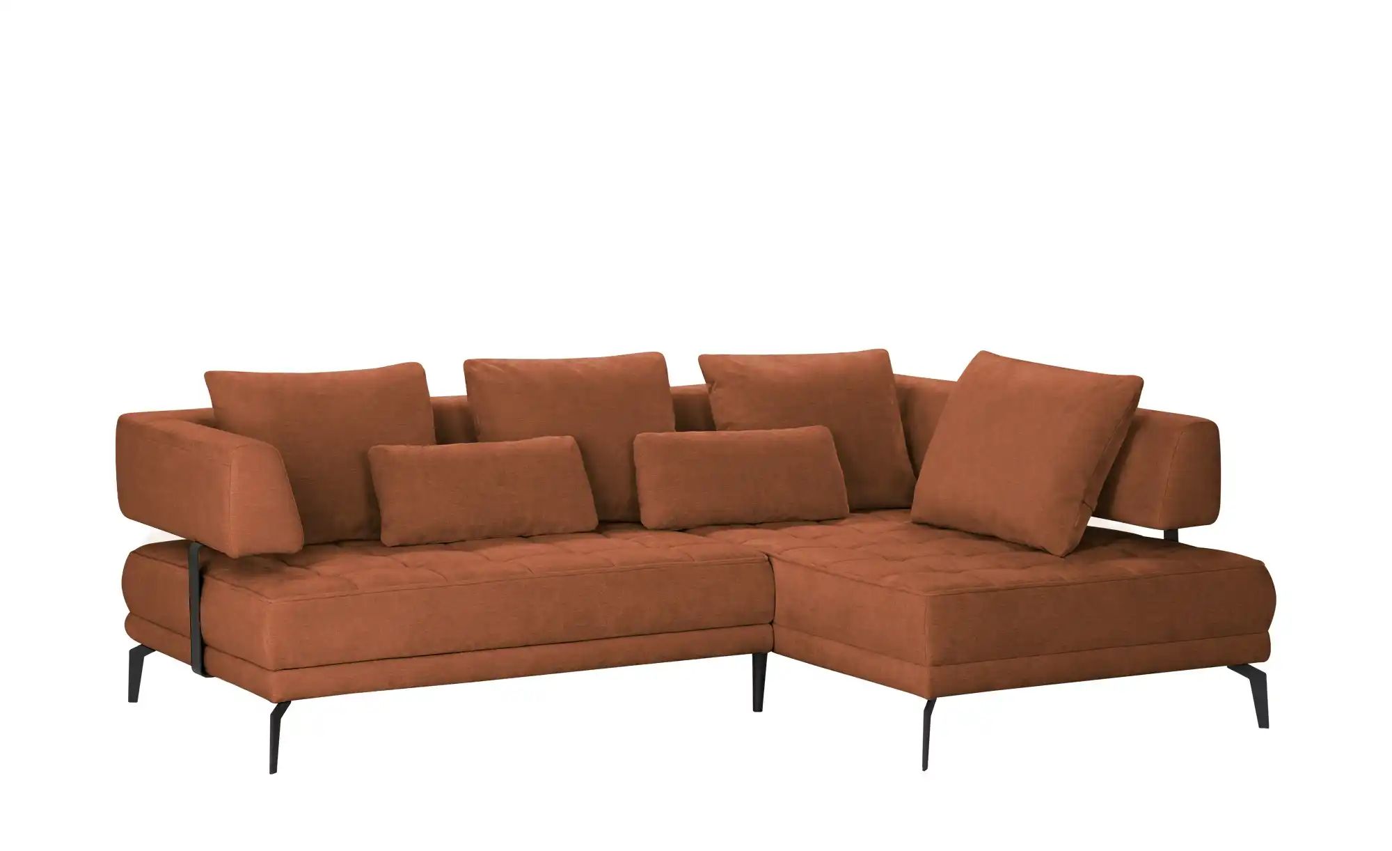 switch Ecksofa  Giotto ¦ kupfer ¦ Maße (cm): B: 242 H: 85 T: 176 Polstermöb günstig online kaufen