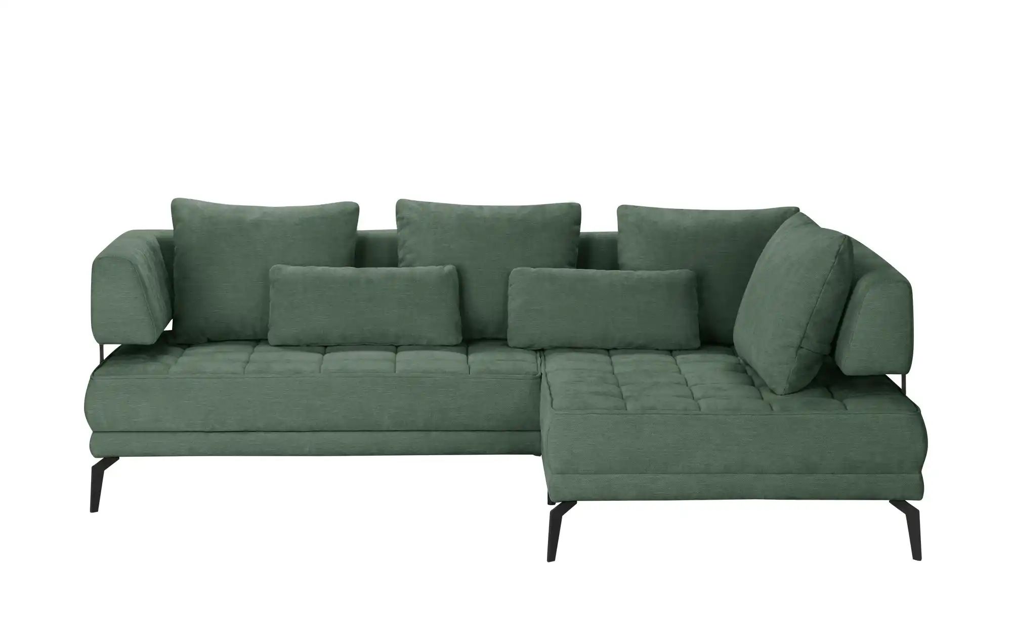 switch Ecksofa  Giotto ¦ grün ¦ Maße (cm): B: 242 H: 85 T: 176 Polstermöbel günstig online kaufen