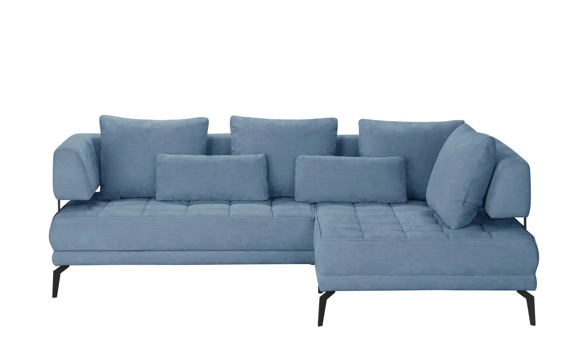 switch Ecksofa  Giotto ¦ blau ¦ Maße (cm): B: 242 H: 85 T: 176 Polstermöbel günstig online kaufen