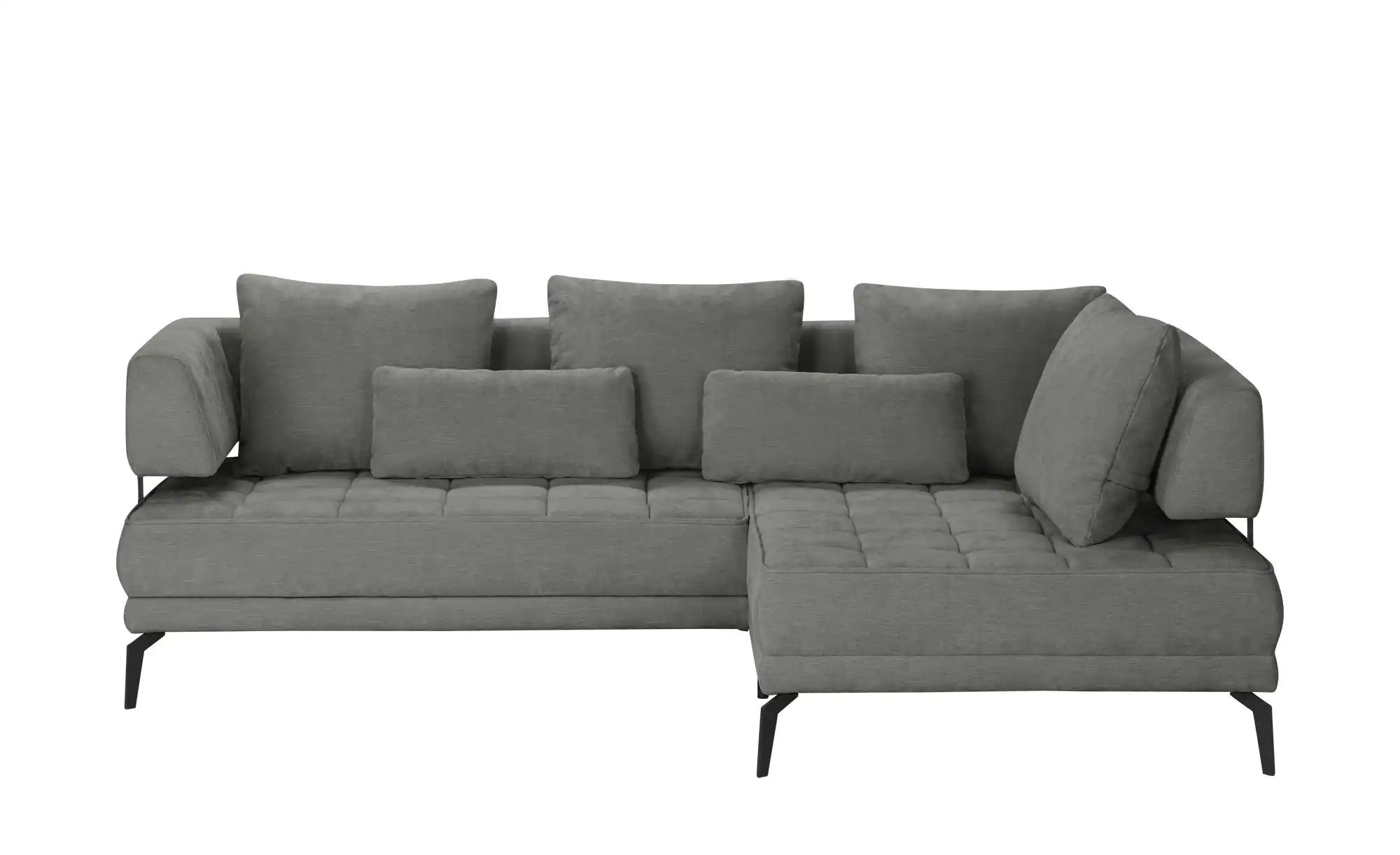 switch Ecksofa  Giotto ¦ grau ¦ Maße (cm): B: 242 H: 85 T: 176 Polstermöbel günstig online kaufen