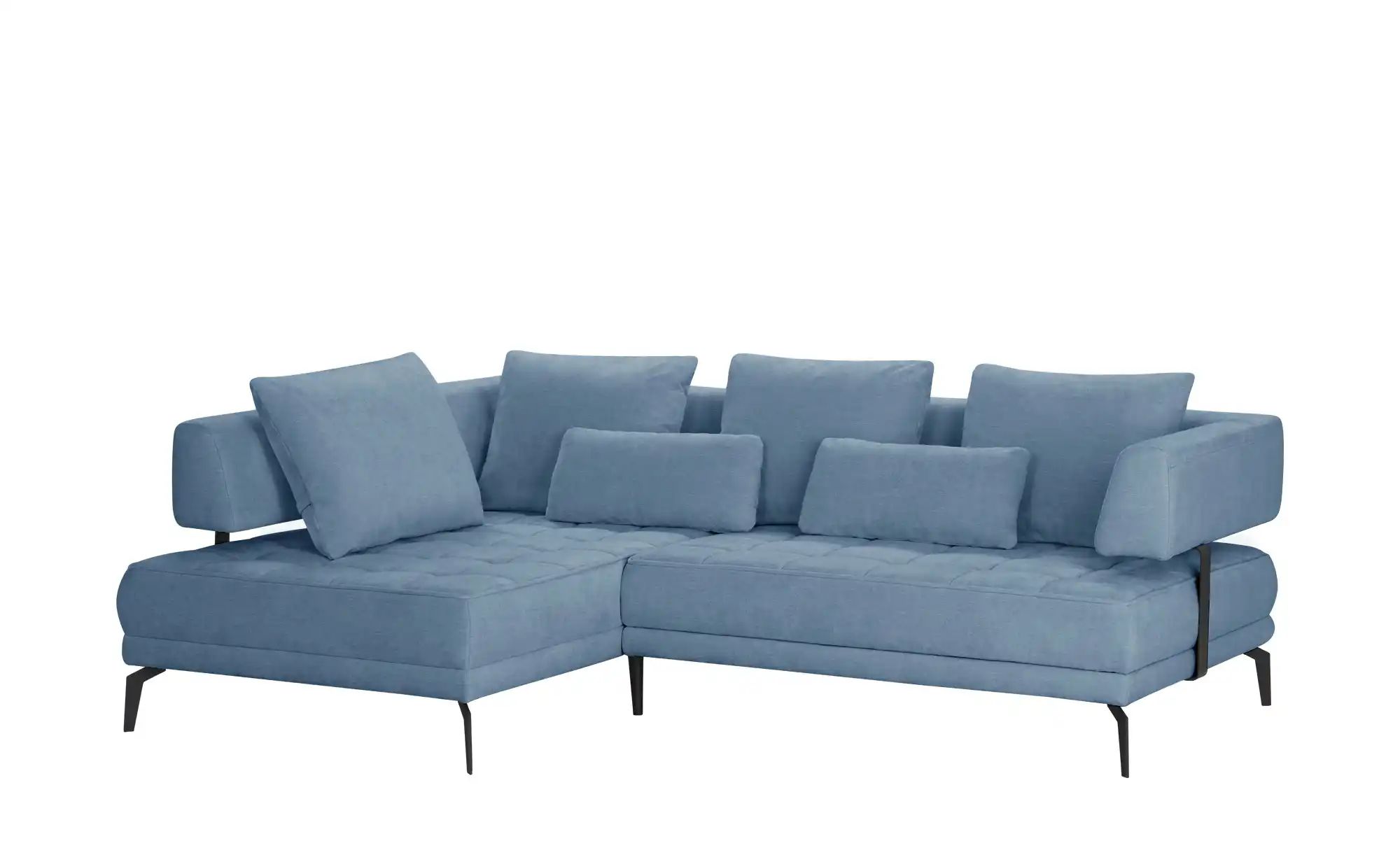 switch Ecksofa  Giotto ¦ blau ¦ Maße (cm): B: 242 H: 85 T: 176 Polstermöbel günstig online kaufen