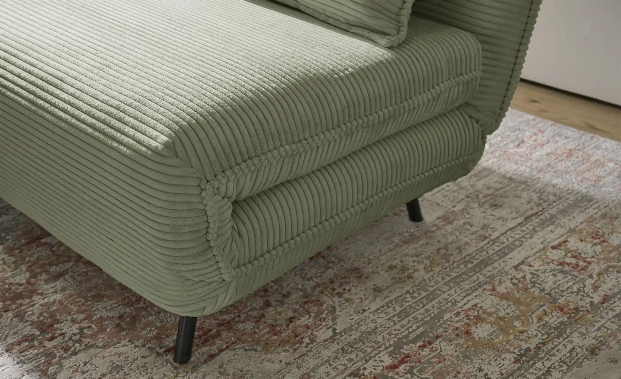 Thumbnail - Schlafsofa  Avilena  ¦ grün ¦ Maße (cm): B: 147 H: 84 T: 91.0 Polstermöbel > Sofas > 2-Sitzer - Höffner