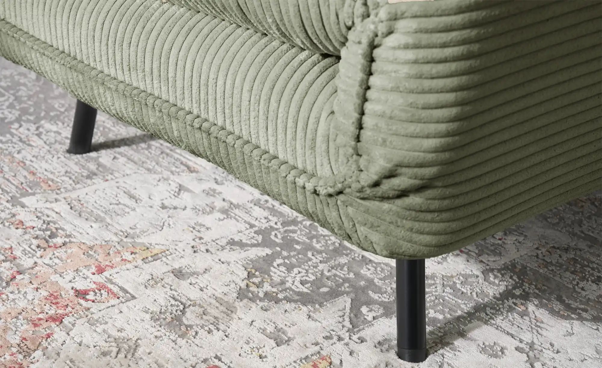 Thumbnail - Schlafsofa  Avilena  ¦ grün ¦ Maße (cm): B: 147 H: 84 T: 91.0 Polstermöbel > Sofas > 2-Sitzer - Höffner
