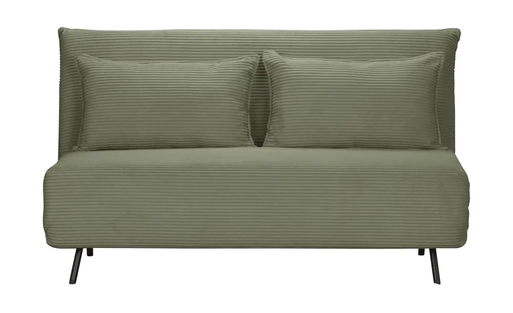 Schlafsofa  Avilena  ¦ grün ¦ Maße (cm): B: 147 H: 84 T: 91.0 Polstermöbel günstig online kaufen