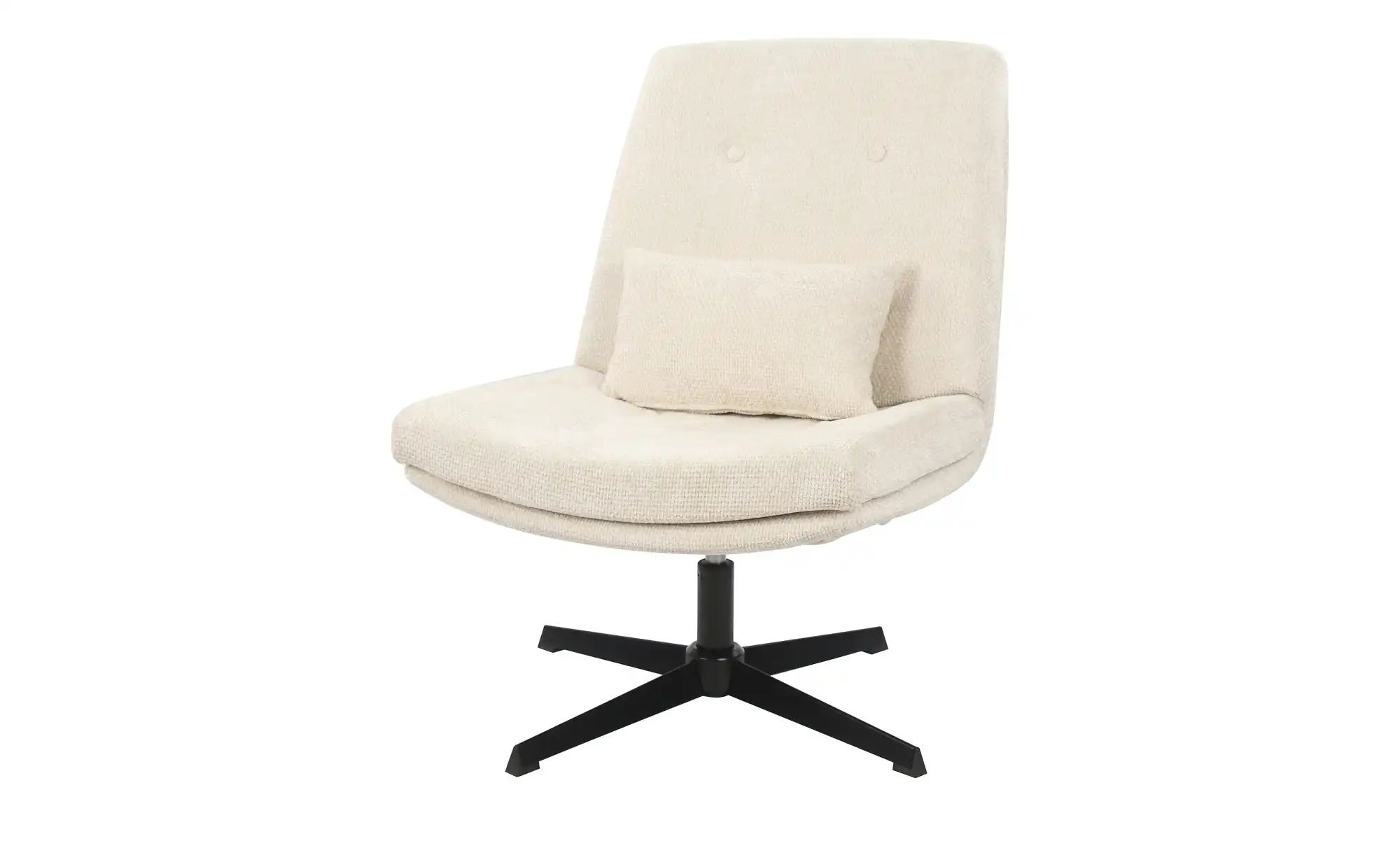 Drehsessel  Gwadie ¦ beige ¦ Maße (cm): B: 64 H: 88 T: 77.0 Polstermöbel > günstig online kaufen