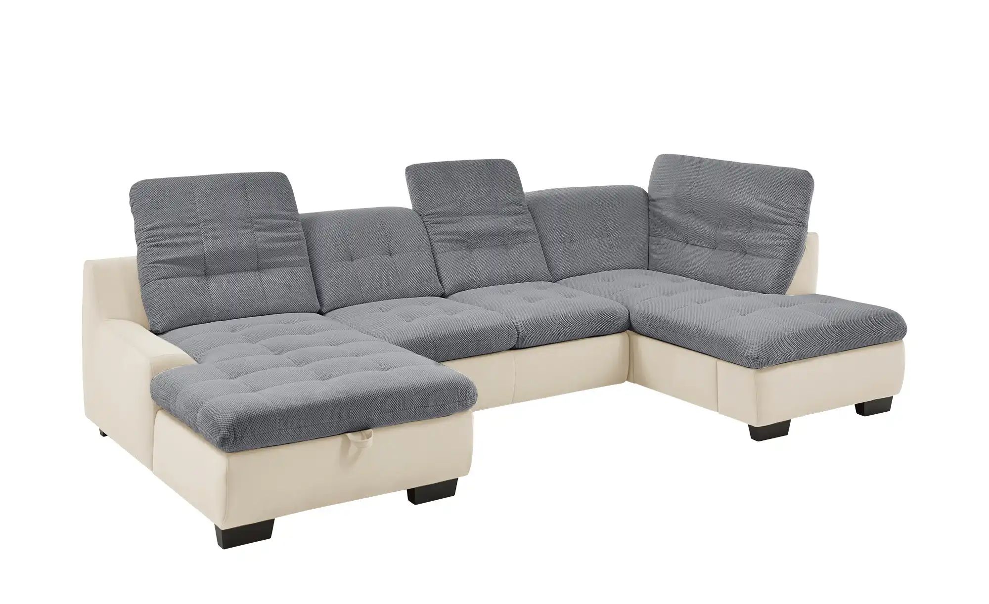 Lounge Collection Wohnlandschaft  Davinci ¦ grau ¦ Maße (cm): B: 346 H: 104 günstig online kaufen