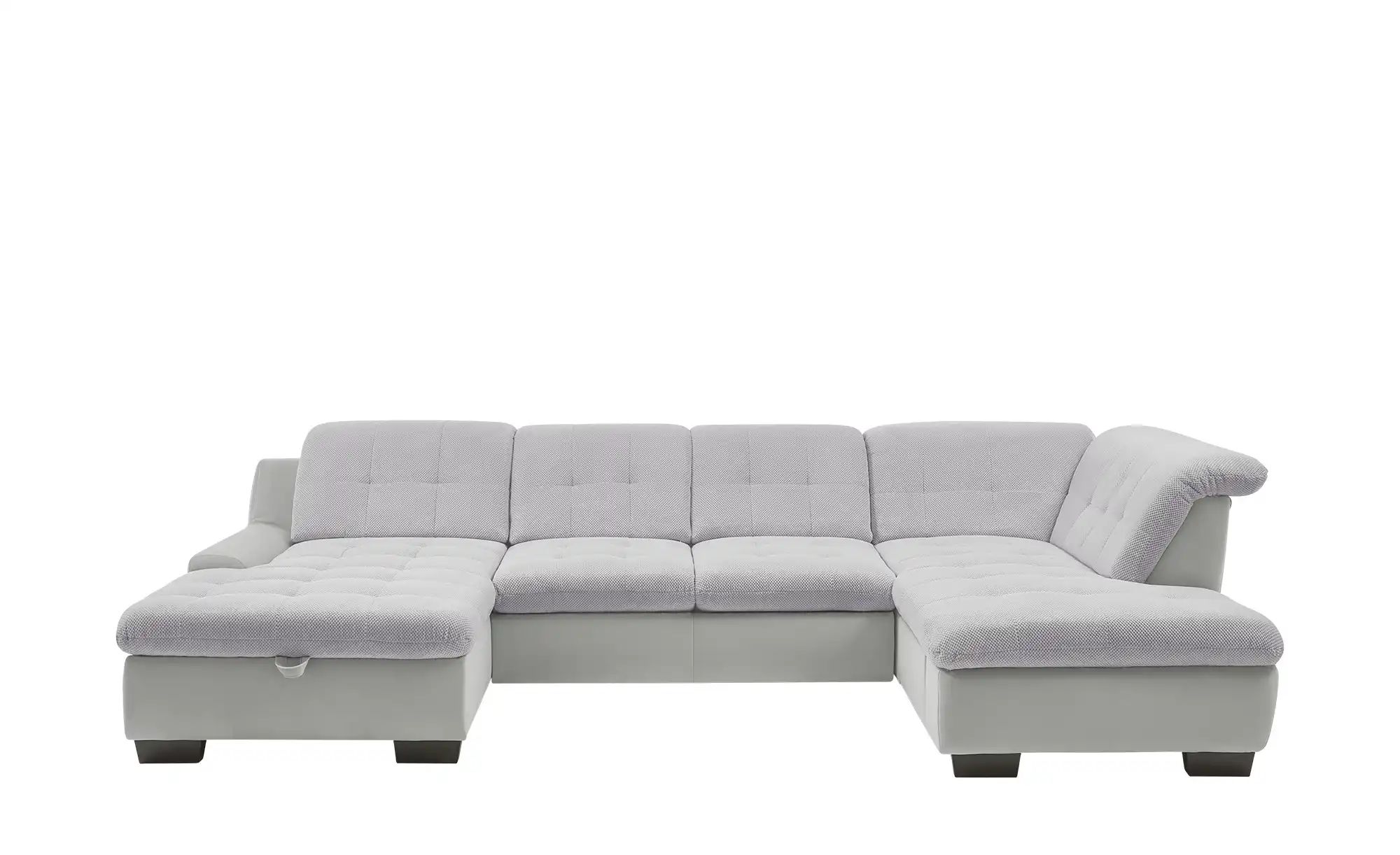 Lounge Collection Wohnlandschaft  Davinci ¦ grau ¦ Maße (cm): B: 346 H: 104 günstig online kaufen