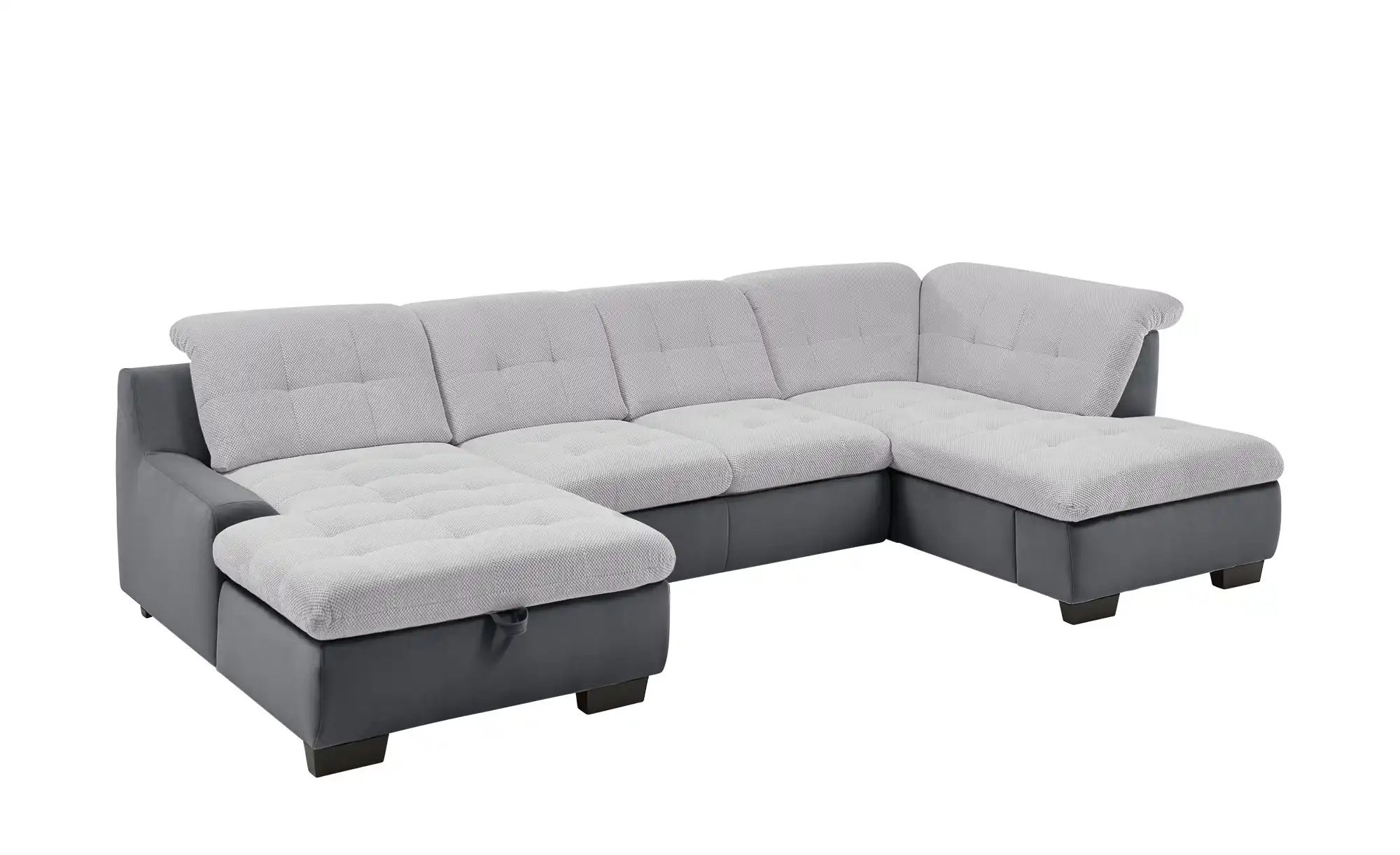 Lounge Collection Wohnlandschaft  Davinci ¦ grau ¦ Maße (cm): B: 346 H: 104 günstig online kaufen