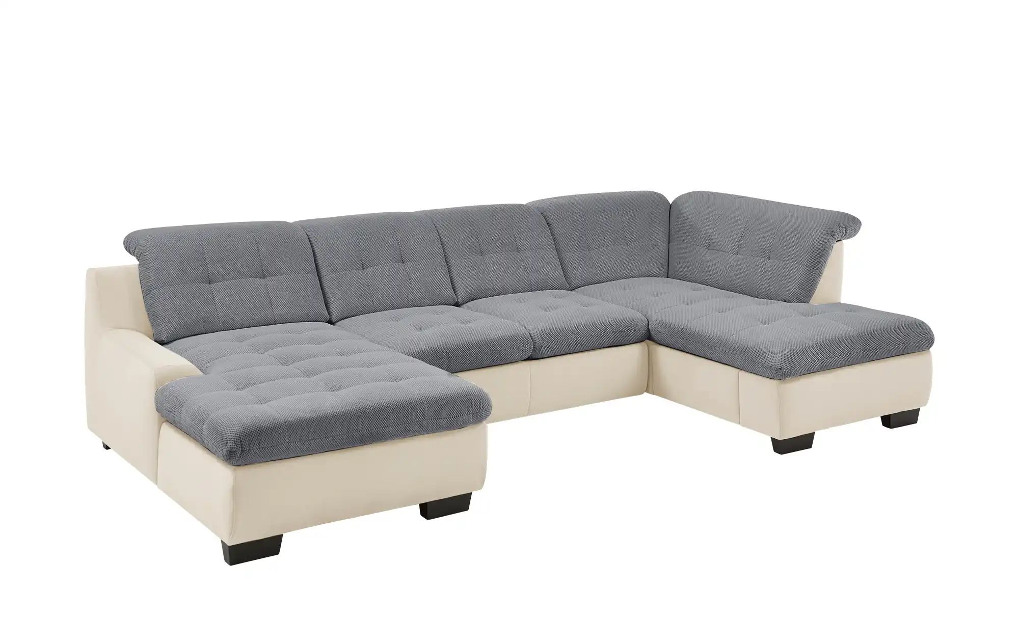 Lounge Collection Wohnlandschaft  Davinci ¦ grau ¦ Maße (cm): B: 346 H: 85 günstig online kaufen