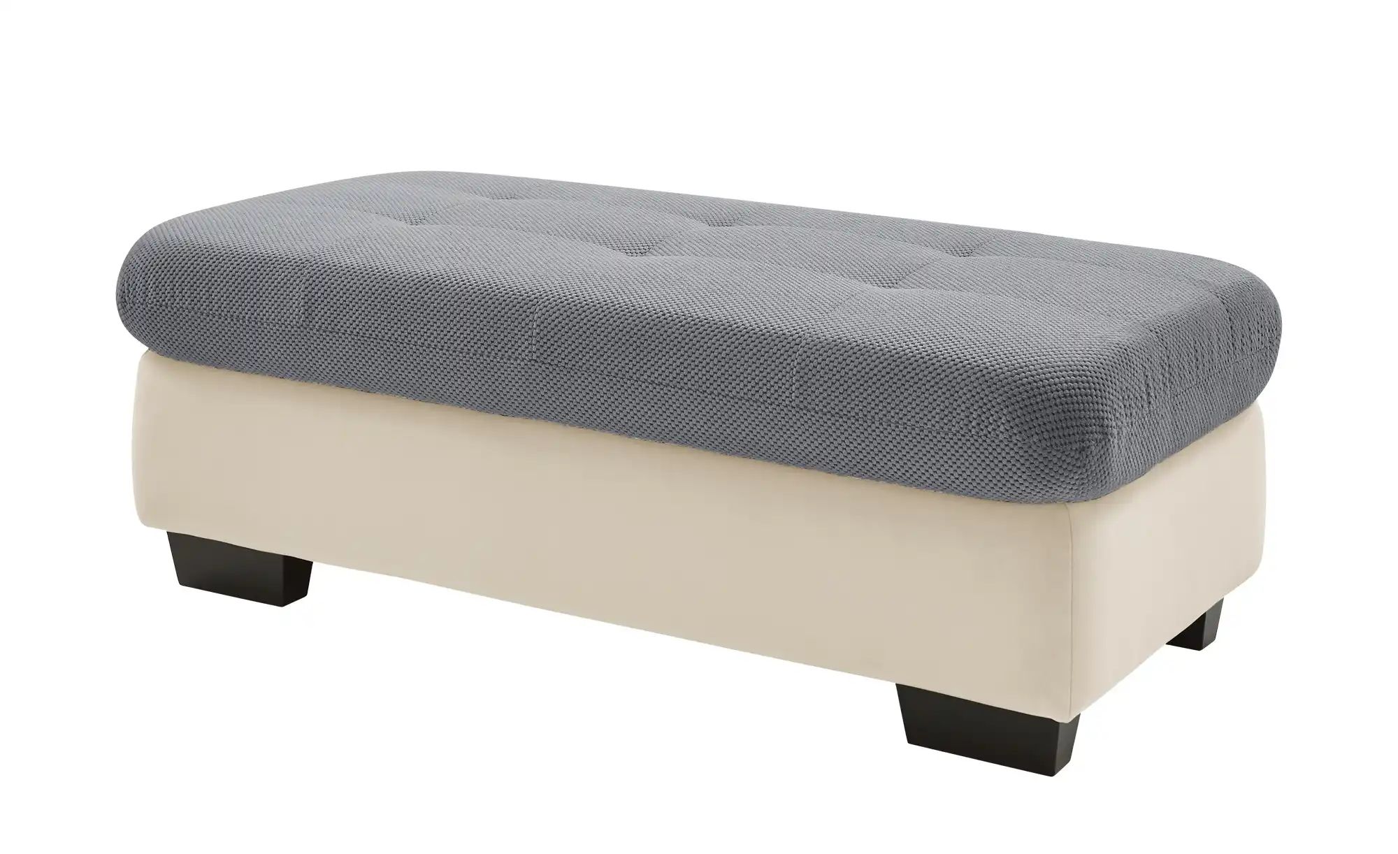 Lounge Collection Sofahocker  Davinci ¦ grau ¦ Maße (cm): B: 135 H: 47 T: 6 günstig online kaufen