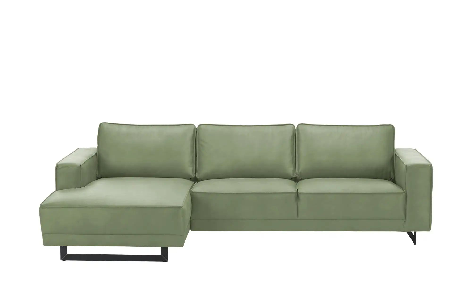 SOHO Ecksofa  Sanja ¦ grün ¦ Maße (cm): B: 285 H: 85 T: 155 Polstermöbel > günstig online kaufen