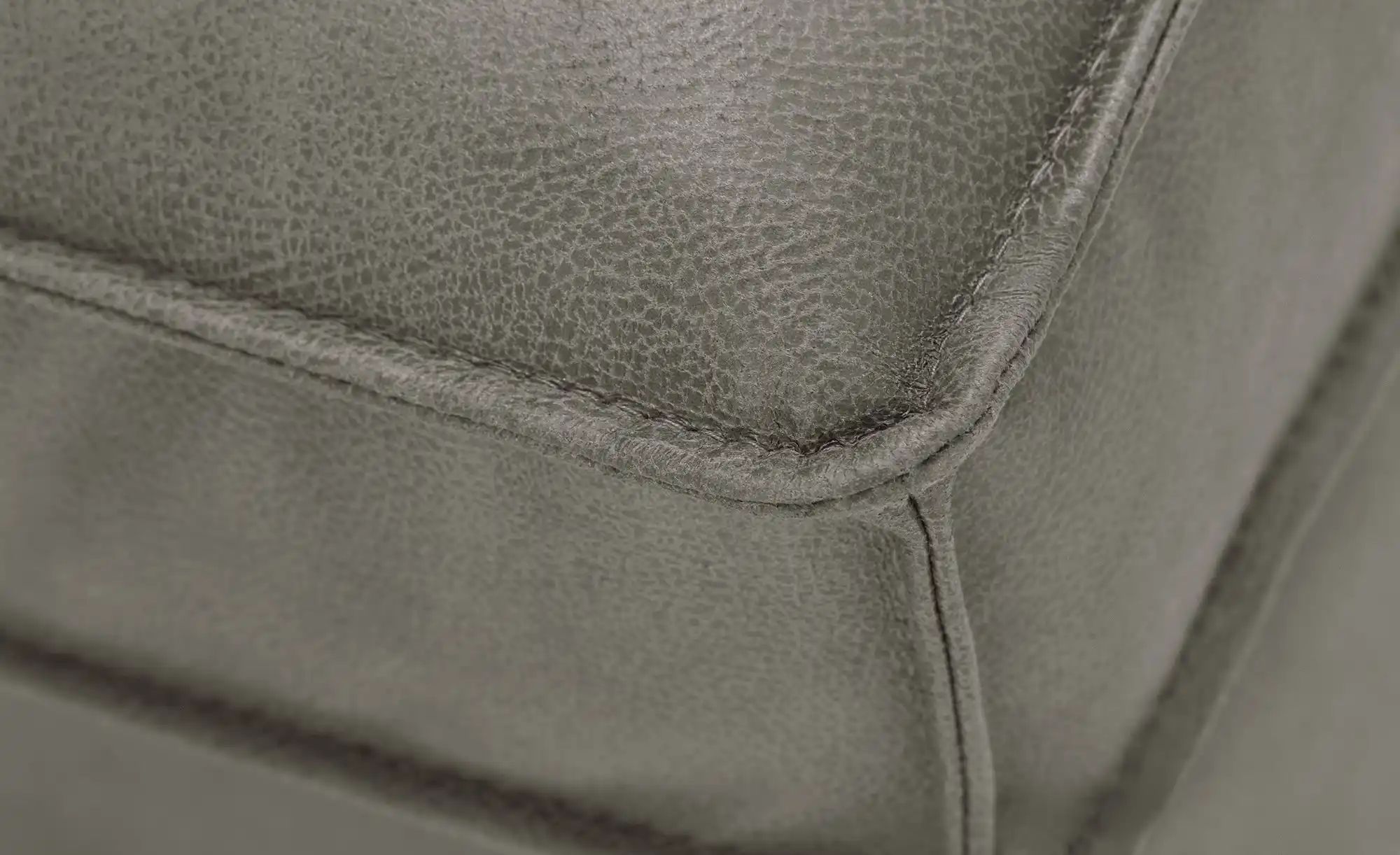 Thumbnail - SOHO Ecksofa aus recyceltem Leder Skaisa ¦ grau ¦ Maße (cm): B: 296 H: 85 T: 217.0 Polstermöbel > Sofas > 3-Sitzer - Höf...