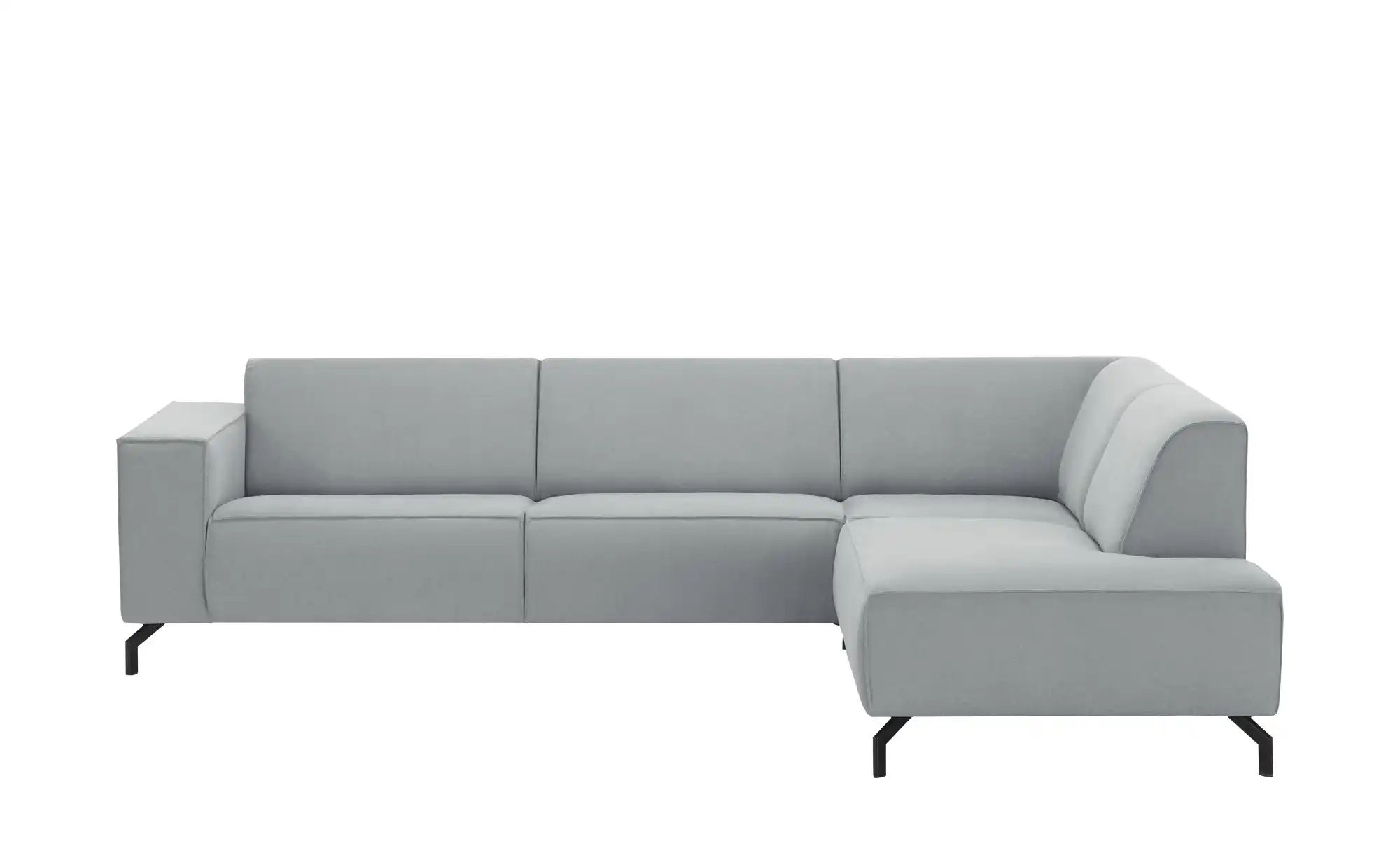 SOHO Ecksofa  Brenda ¦ grau ¦ Maße (cm): B: 275 H: 77 T: 210 Polstermöbel > günstig online kaufen