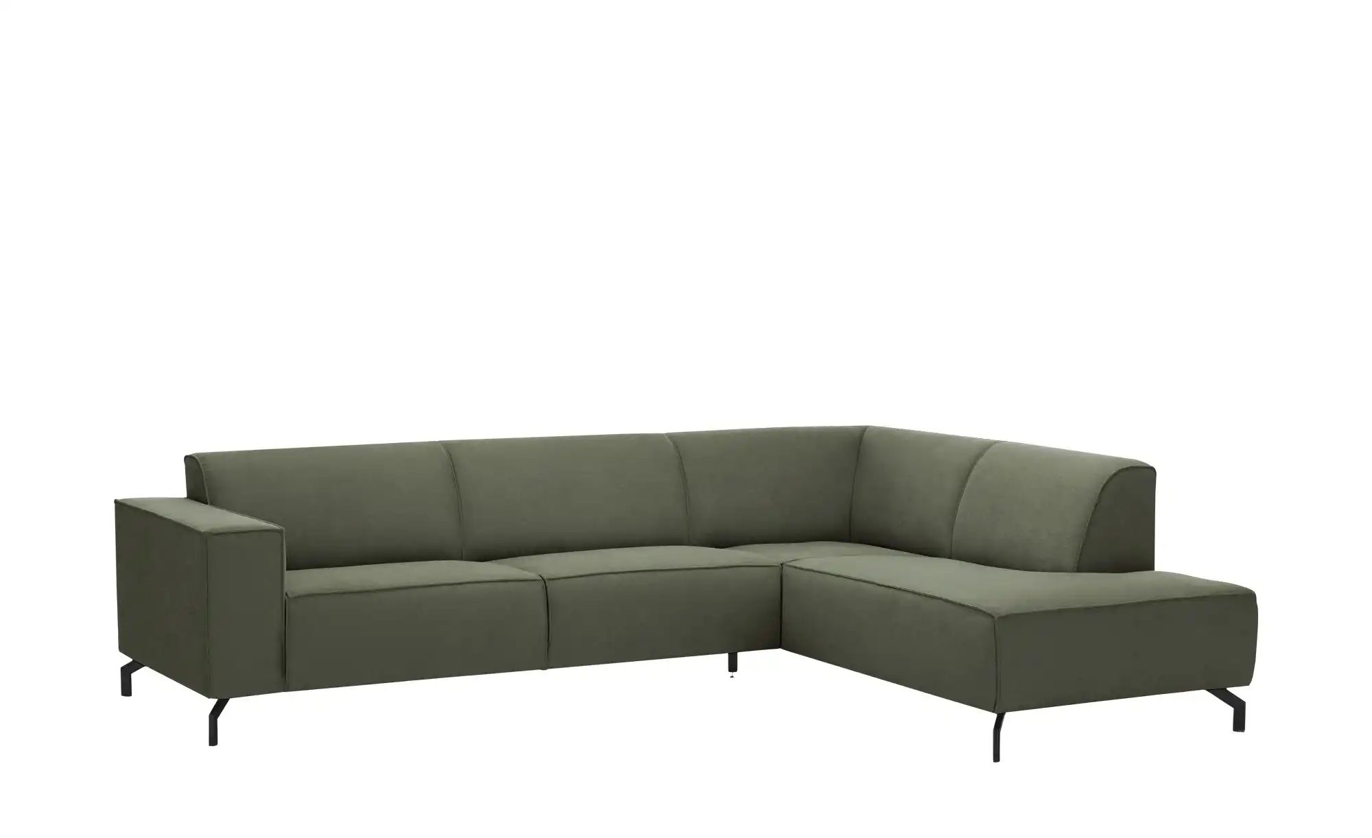 SOHO Ecksofa  Brenda ¦ grün ¦ Maße (cm): B: 275 H: 77 T: 210 Polstermöbel > günstig online kaufen