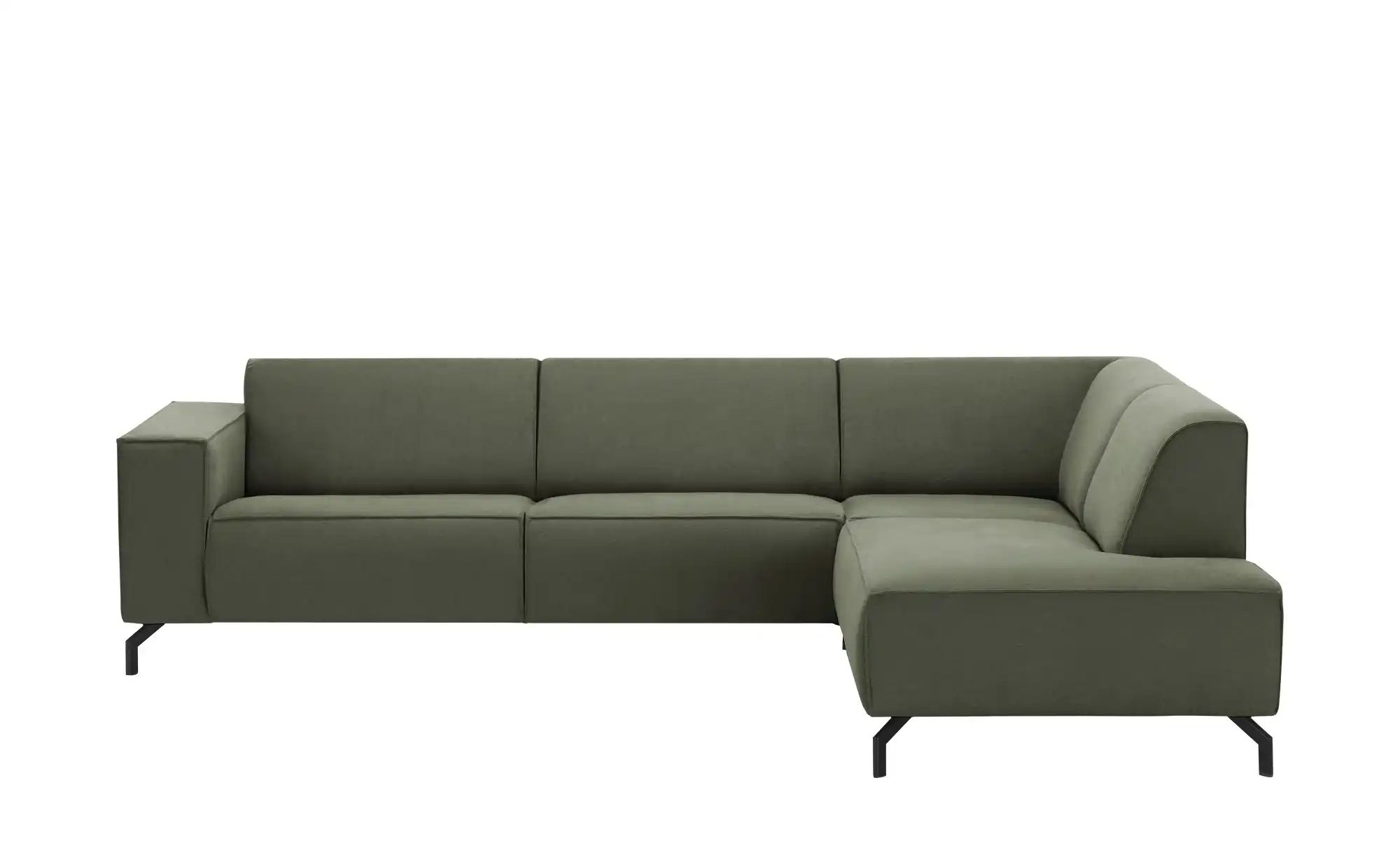 SOHO Ecksofa  Brenda ¦ grün ¦ Maße (cm): B: 275 H: 77 T: 210 Polstermöbel > günstig online kaufen