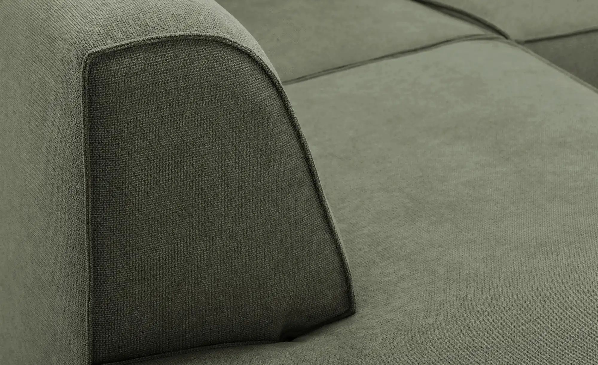 Thumbnail - SOHO Ecksofa Brenda ¦ grün ¦ Maße (cm): B: 275 H: 77 T: 210.0 Polstermöbel > Sofas > Ecksofas - Höffner