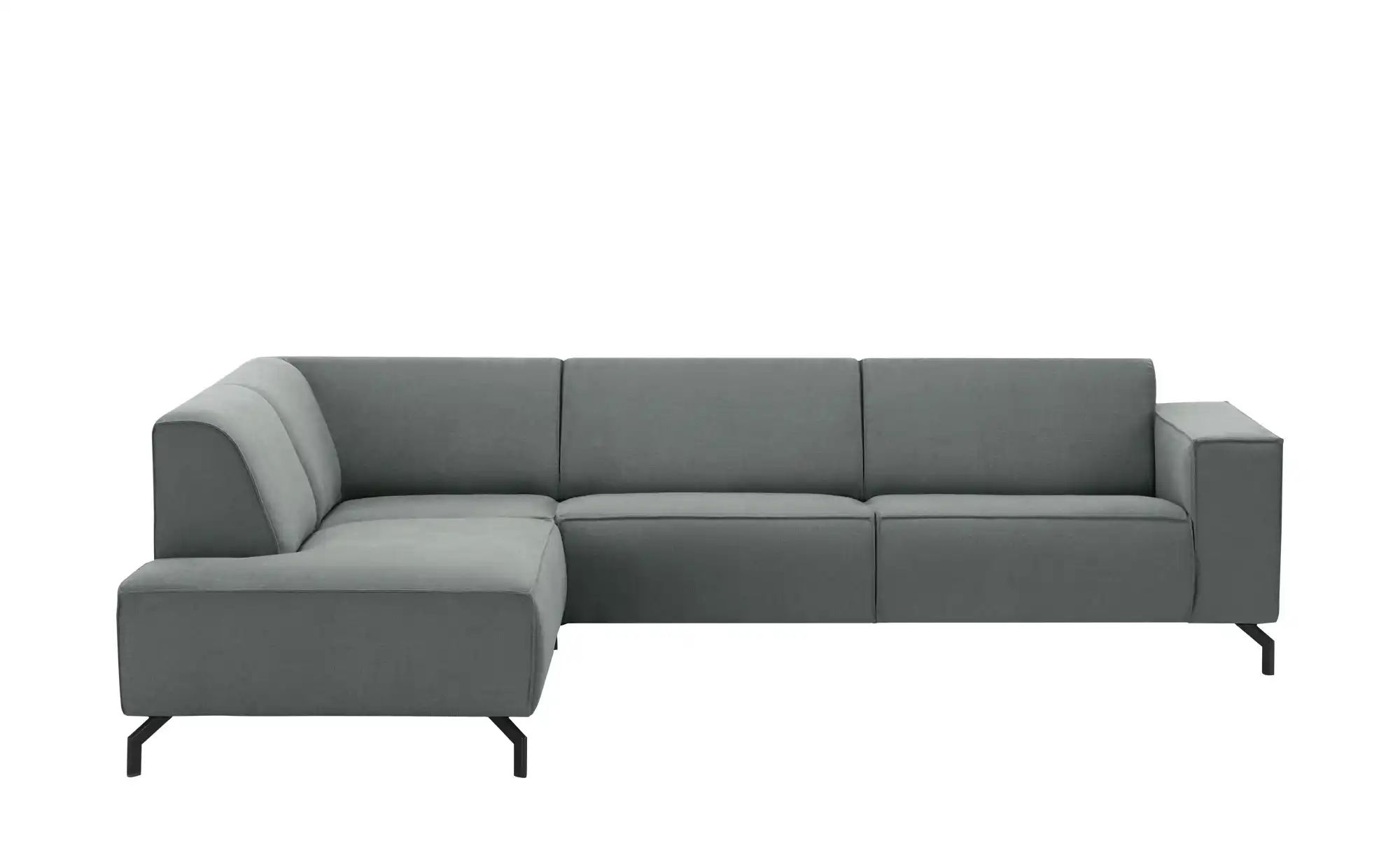 SOHO Ecksofa  Brenda ¦ grau ¦ Maße (cm): B: 275 H: 77 T: 210 Polstermöbel > günstig online kaufen