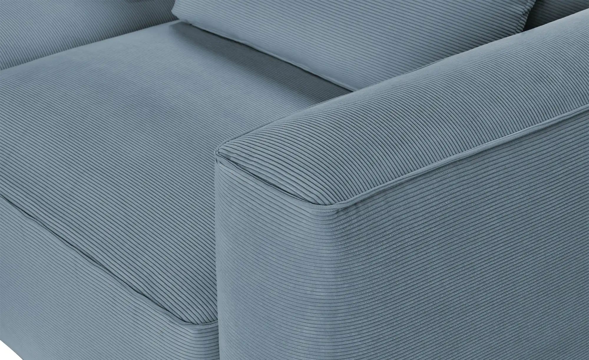 SOHO Ecksofa  Milda ¦ blau ¦ Maße (cm): B: 228 H: 73 T: 174 Polstermöbel > günstig online kaufen