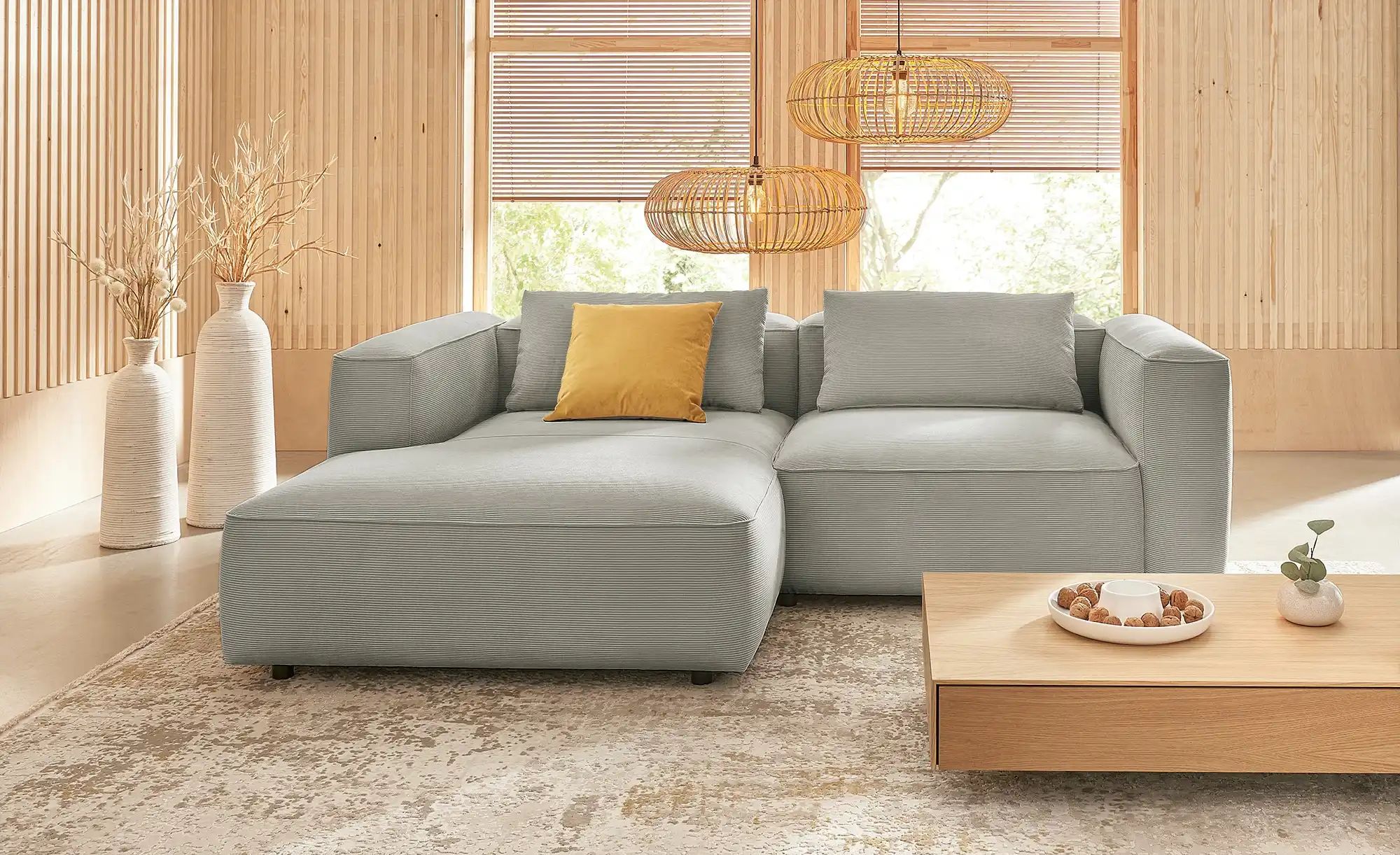 Thumbnail - SOHO Ecksofa  Milda ¦ grau ¦ Maße (cm): B: 228 H: 73 T: 174.0 Polstermöbel > Sofas > Ecksofas - Höffner