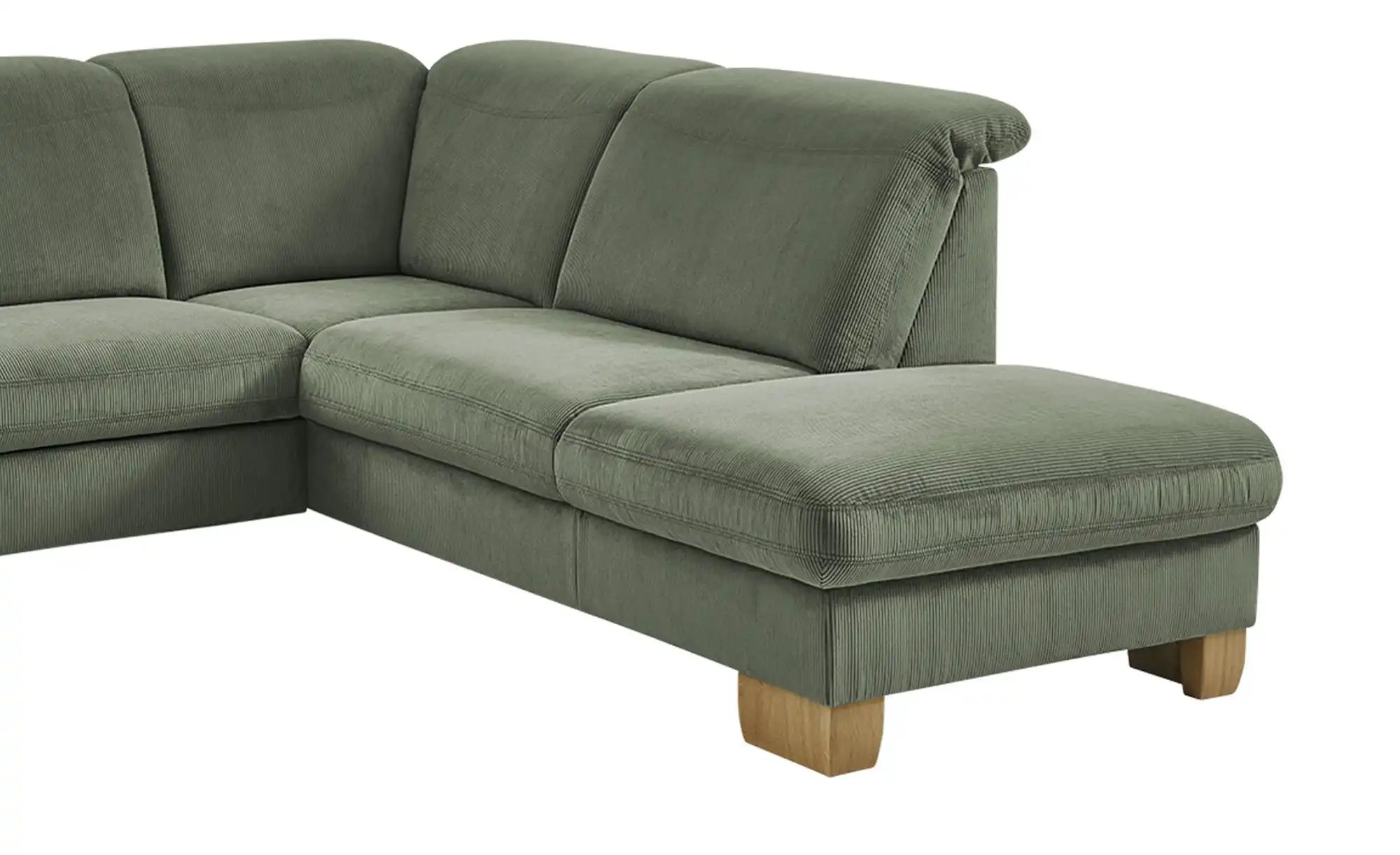 Thumbnail - meinSofa Ecksofa Raica-S ¦ grün ¦ Maße (cm): B: 266 H: 91 T: 243.0 Polstermöbel > Sofas > Ecksofas - Höffner