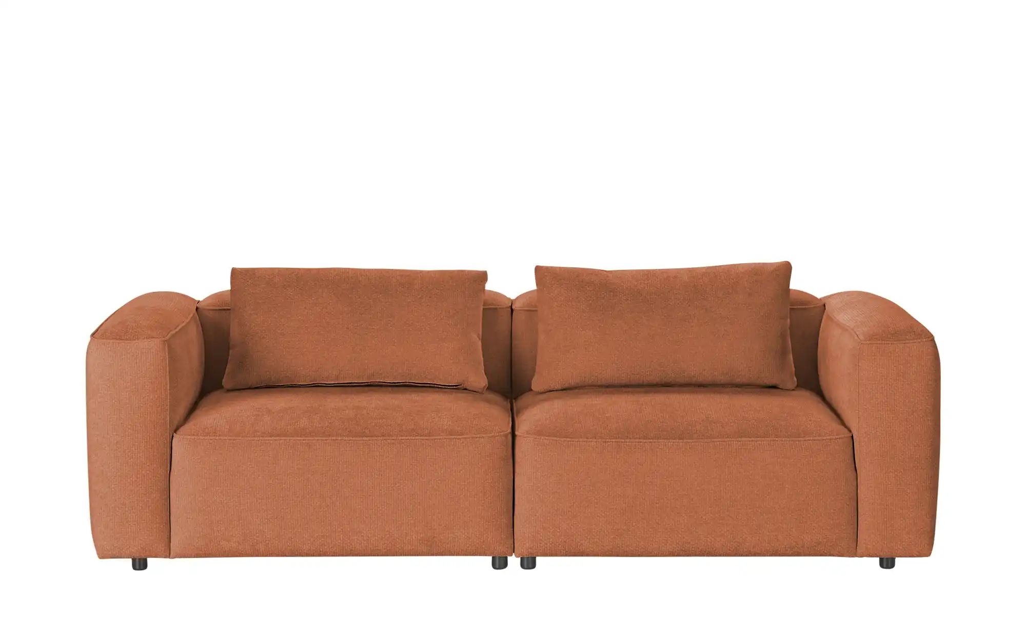 SOHO Big Sofa  Milda ¦ kupfer ¦ Maße (cm): B: 228 H: 73 T: 106 Polstermöbel günstig online kaufen