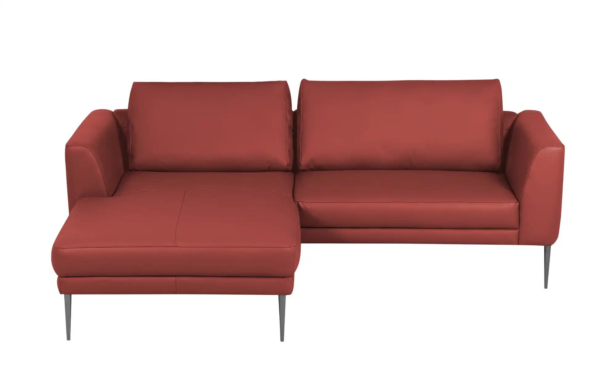 uno Ecksofa  Savona ¦ rot ¦ Maße (cm): B: 220 H: 83 T: 180.0 Polstermöbel > günstig online kaufen