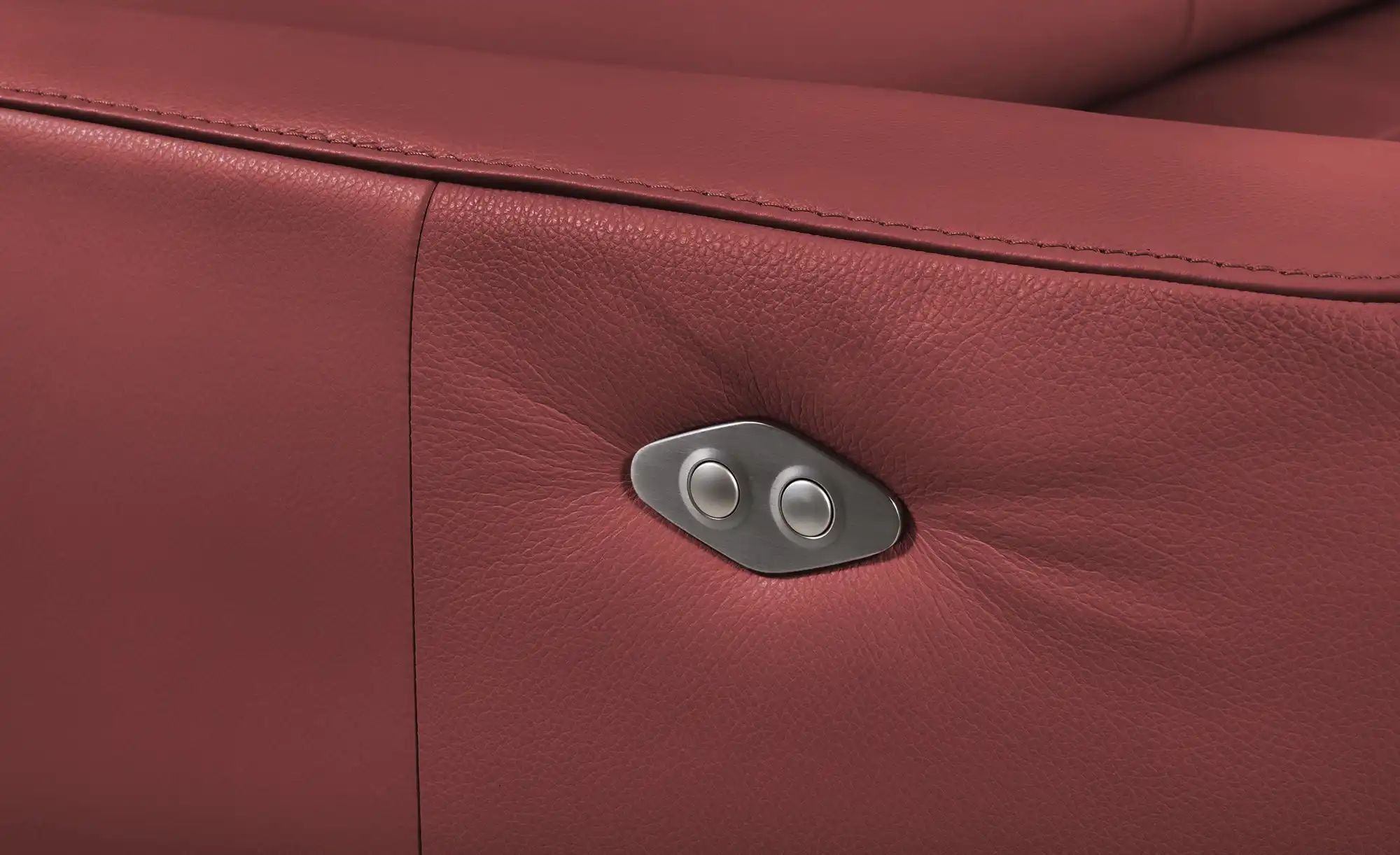 Thumbnail - Ravensberger Werkstätten Ecksofa  Atlanta ¦ rot ¦ Maße (cm): B: 283 H: 92 T: 173.0 Polstermöbel > Sofas > Ecksofas - Höf...