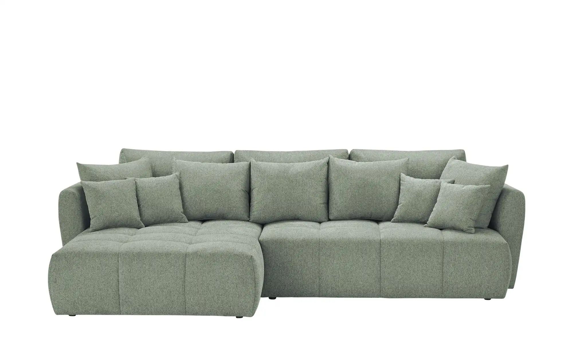 Ecksofa  Blix ¦ grün ¦ Maße (cm): B: 336 H: 96 T: 199 Polstermöbel > Sofas günstig online kaufen