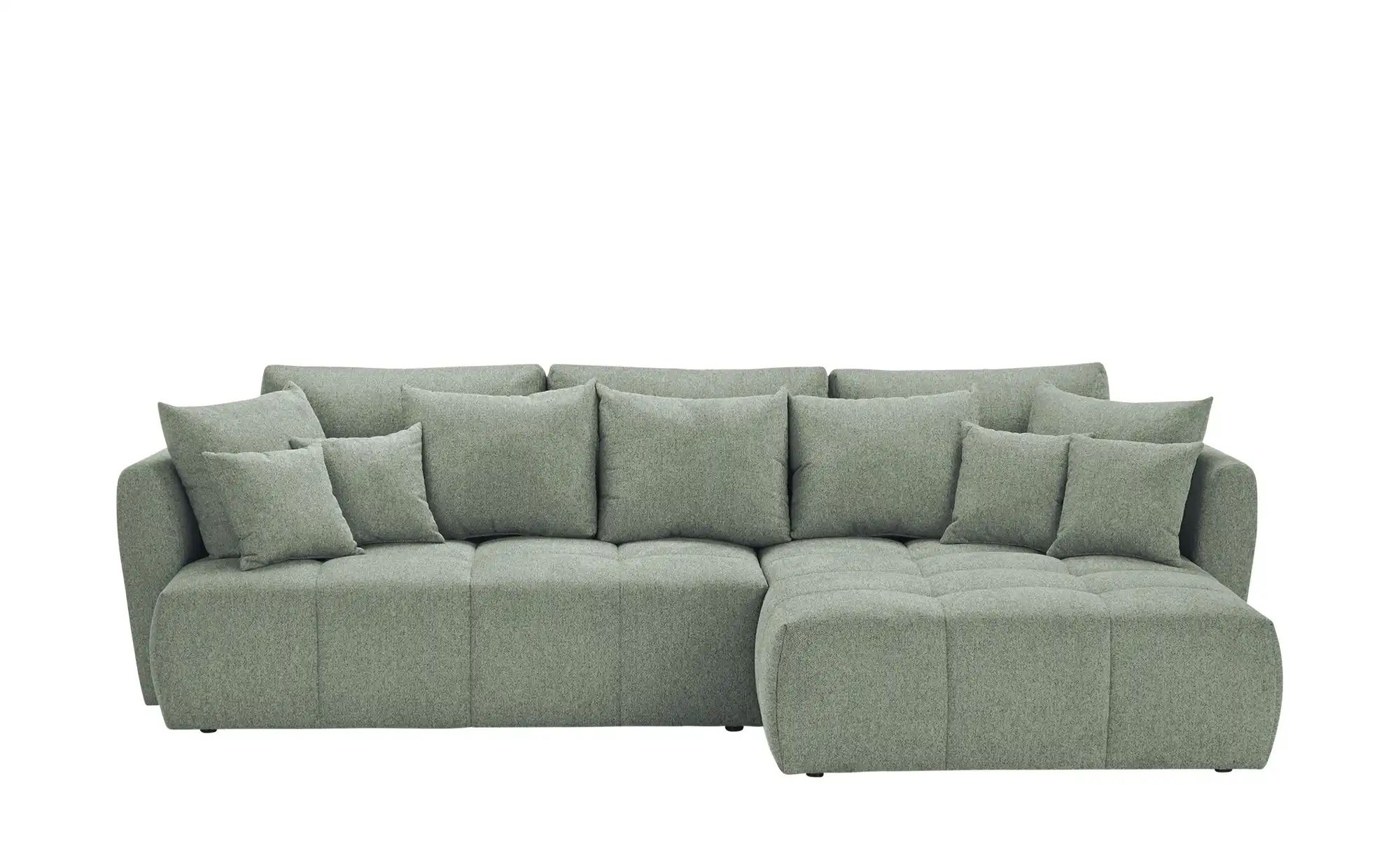 Ecksofa  Blix ¦ grün ¦ Maße (cm): B: 336 H: 96 T: 199 Polstermöbel > Sofas günstig online kaufen