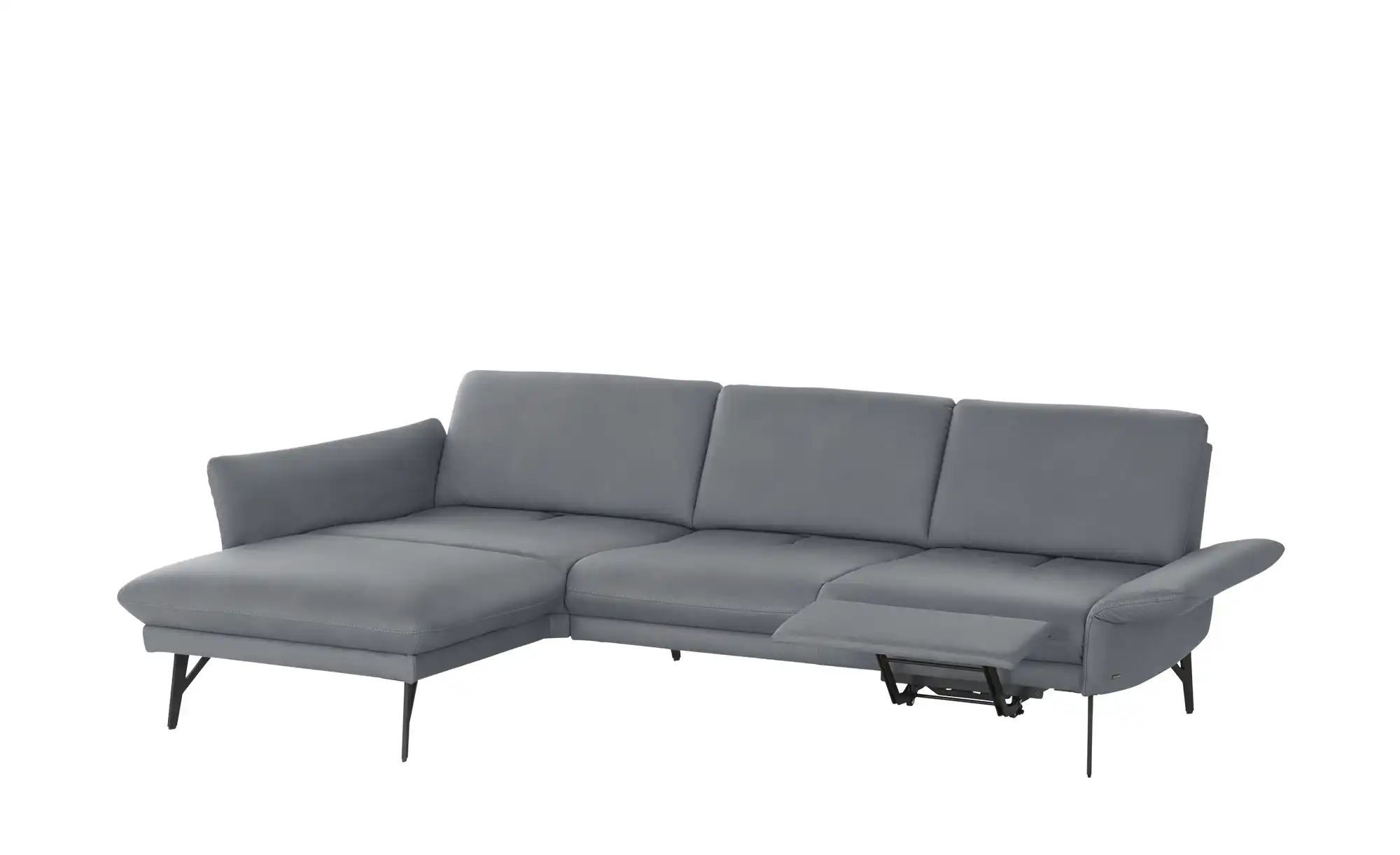 Thumbnail - himolla Ecksofa Echtleder 1928 ¦ grau ¦ Maße (cm): B: 296 H: 85 T: 175.0 Polstermöbel > Sofas > Ecksofas - Höffner