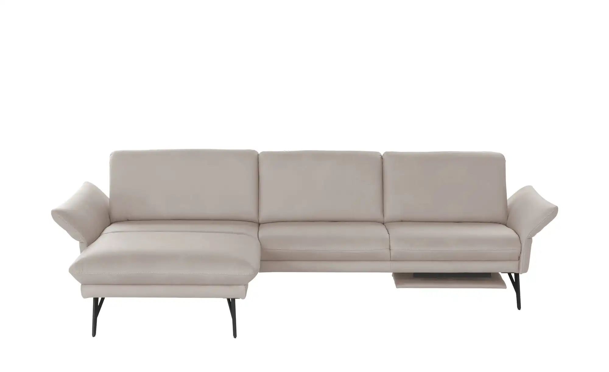 himolla Ecksofa Echtleder 1928 ¦ beige ¦ Maße (cm): B: 296 H: 85 T: 175 Pol günstig online kaufen