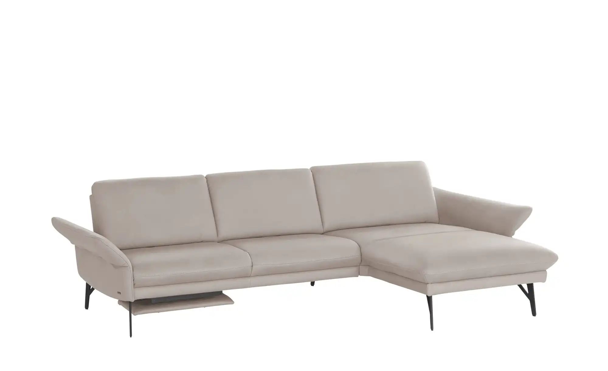 himolla Ecksofa Echtleder 1928 ¦ beige ¦ Maße (cm): B: 296 H: 85 T: 175 Pol günstig online kaufen