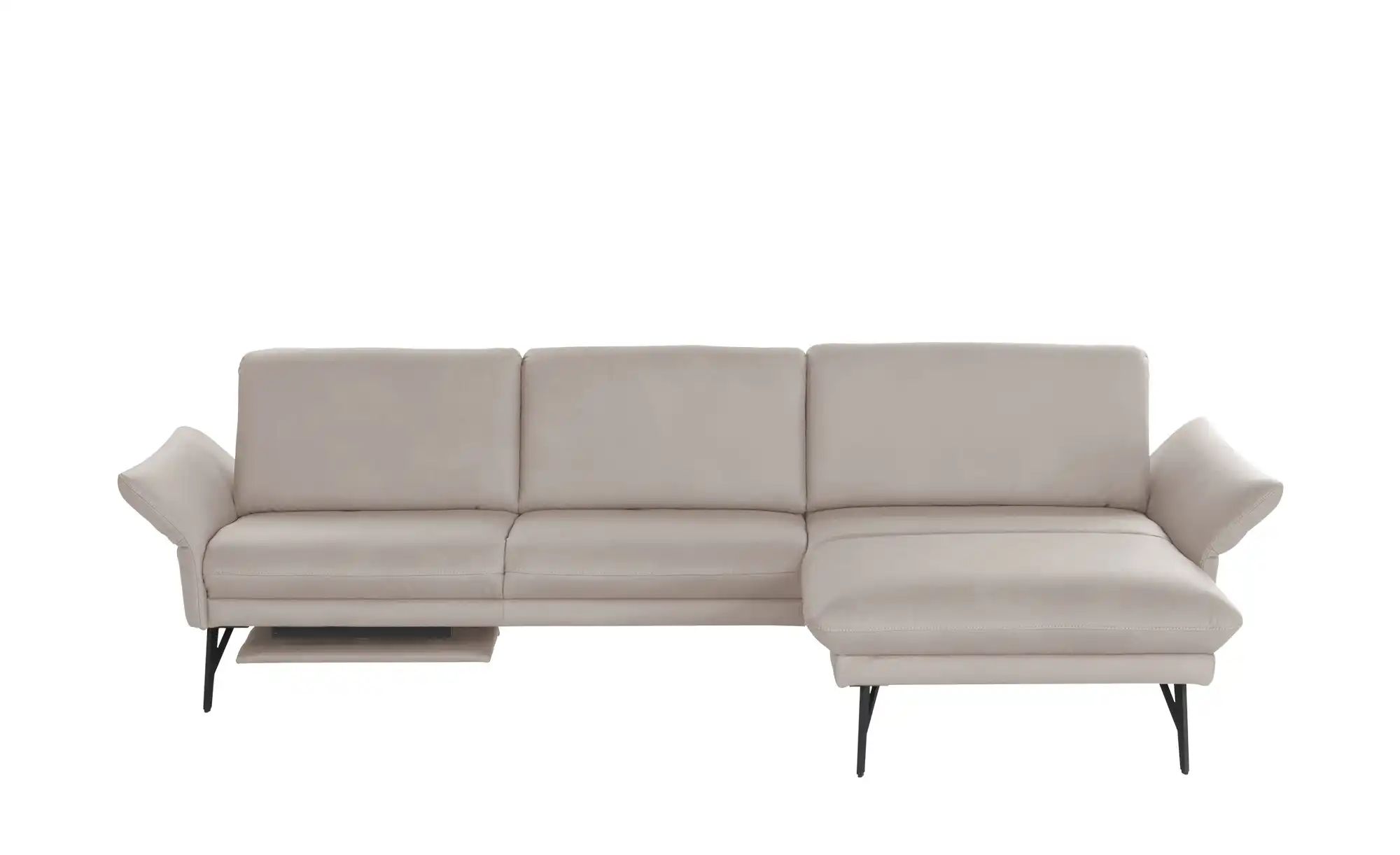 himolla Ecksofa Echtleder 1928 ¦ beige ¦ Maße (cm): B: 296 H: 85 T: 175 Pol günstig online kaufen