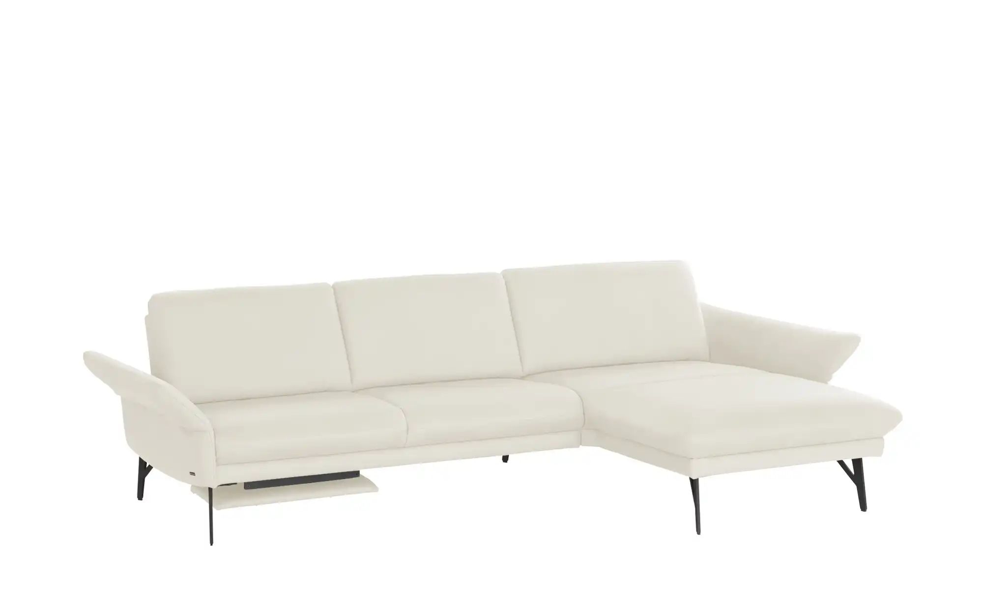 himolla Ecksofa Echtleder 1928 ¦ weiß ¦ Maße (cm): B: 296 H: 85 T: 175 Pols günstig online kaufen