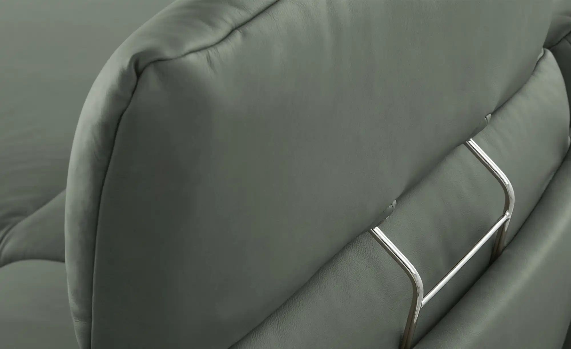 Thumbnail - himolla Ecksofa Echtleder 1928 ¦ grün ¦ Maße (cm): B: 296 H: 85 T: 175.0 Polstermöbel > Sofas > Ecksofas - Höffner