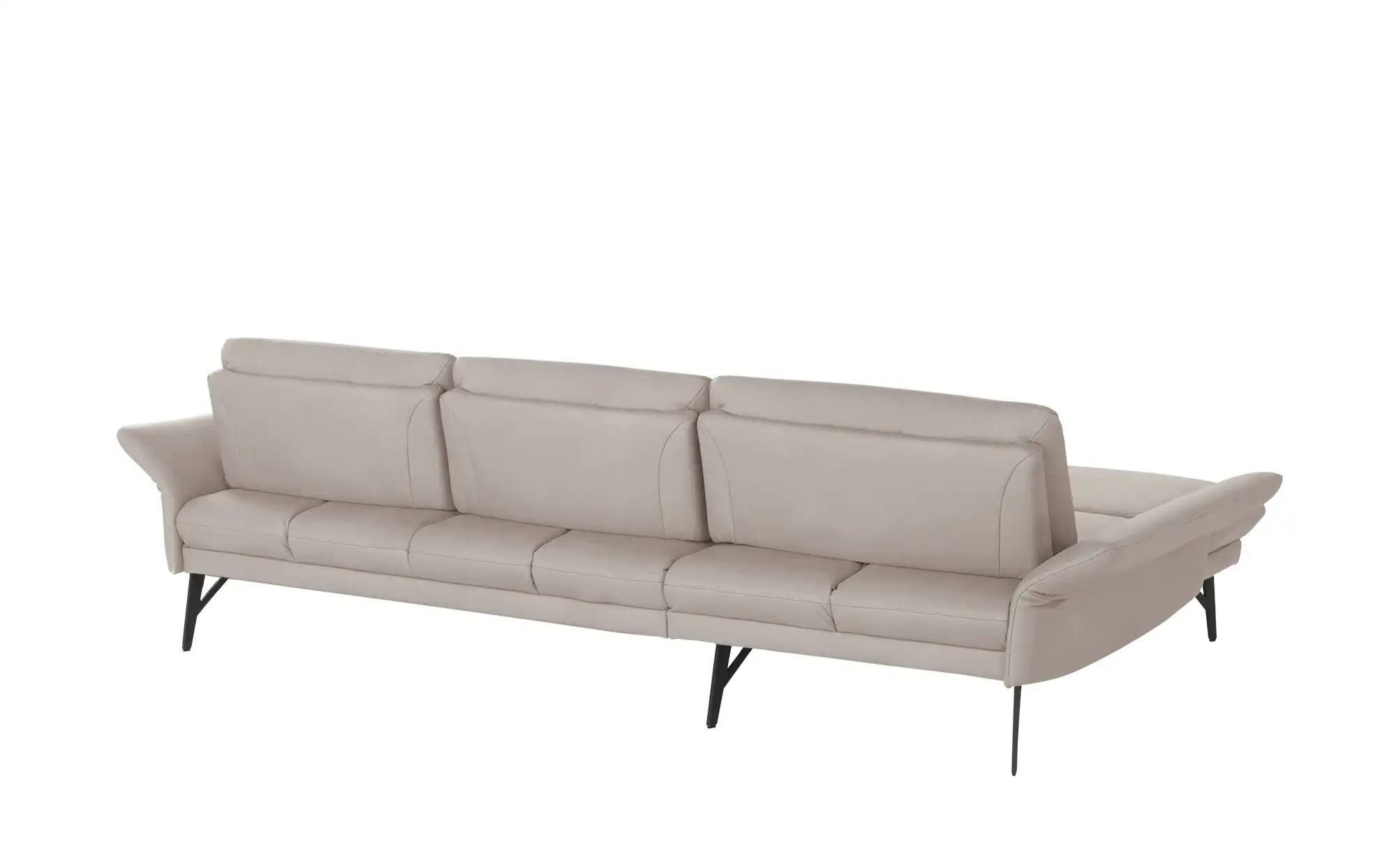 himolla Ecksofa Echtleder 1928 ¦ beige ¦ Maße (cm): B: 296 H: 85 T: 175 Pol günstig online kaufen