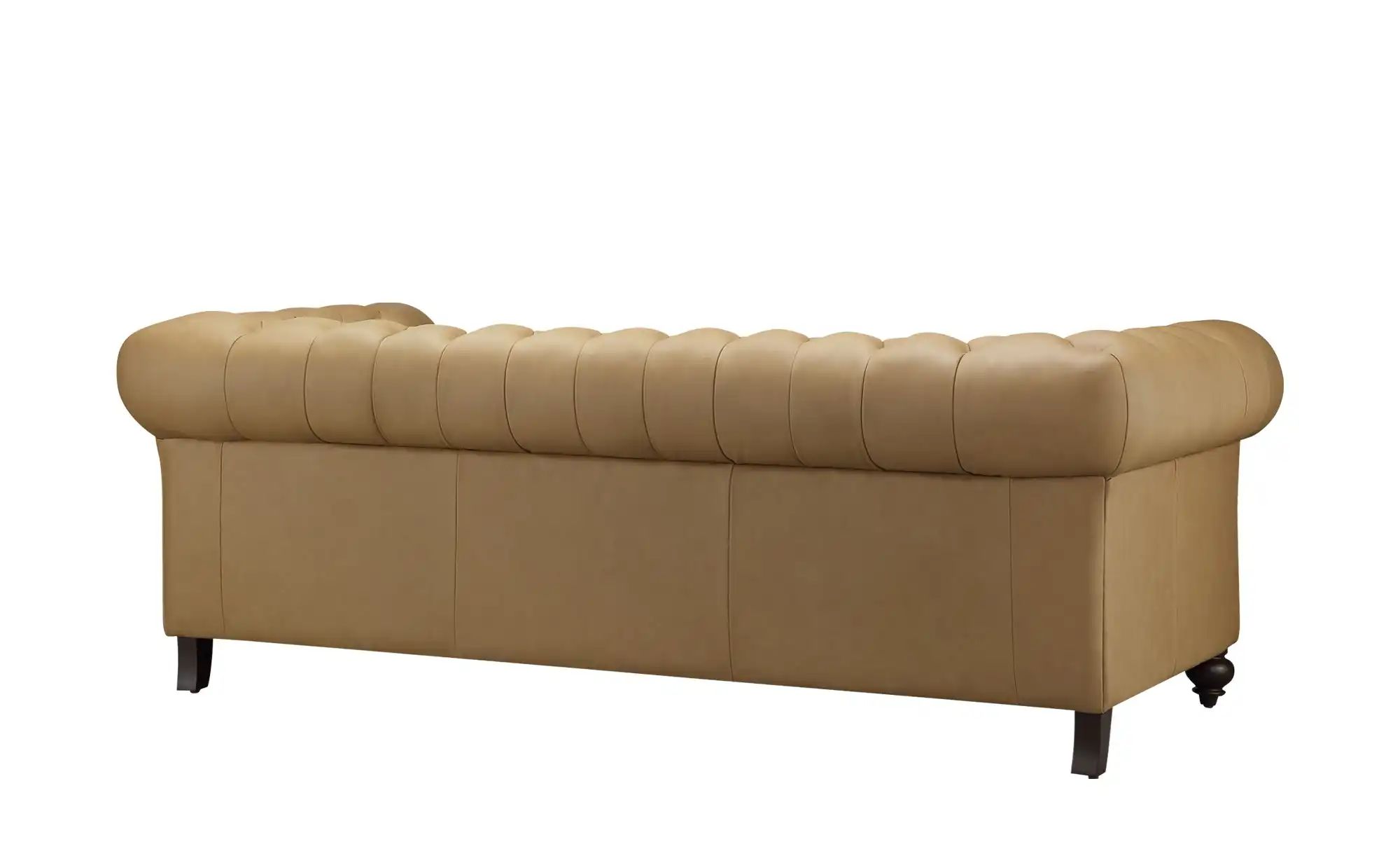 Thumbnail - uno Ledersofa im Vintagelook Chesterfield ¦ braun ¦ Maße (cm): B: 230 H: 100 T: 80.0 Polstermöbel > Sofas > 3-Sitzer - H...