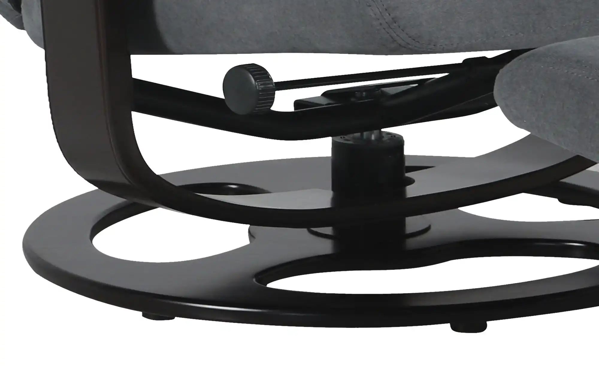 Thumbnail - uno Sessel-Hocker-Set mit Relaxfunktion Mateo ¦ grau ¦ Maße (cm): B: 80 H: 104 T: 114.0 Polstermöbel > Sessel > Relaxses...