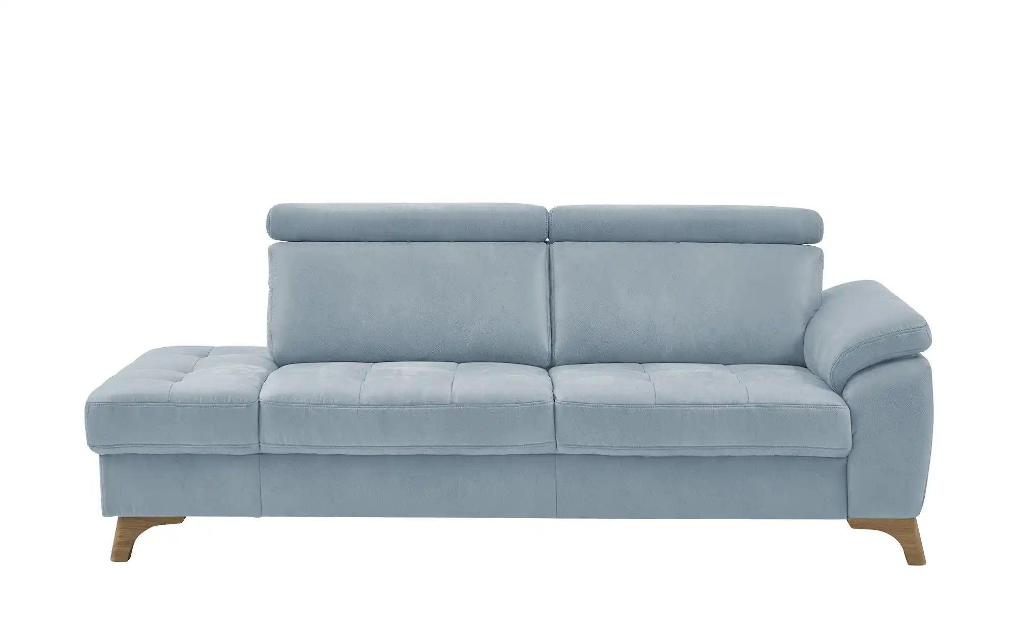 meinSofa Recamiére  Chloris ¦ blau ¦ Maße (cm): B: 221 H: 107 T: 102 Polste günstig online kaufen