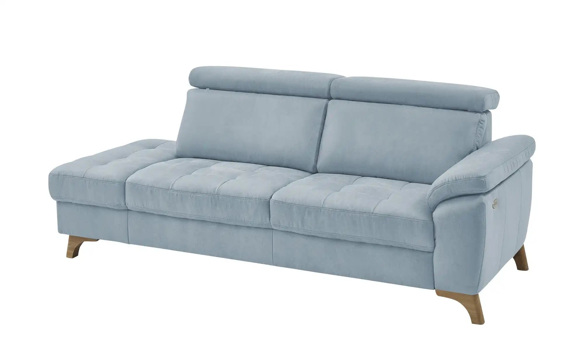 meinSofa Recamiére  Chloris ¦ blau ¦ Maße (cm): B: 221 H: 107 T: 102.0 Pols günstig online kaufen