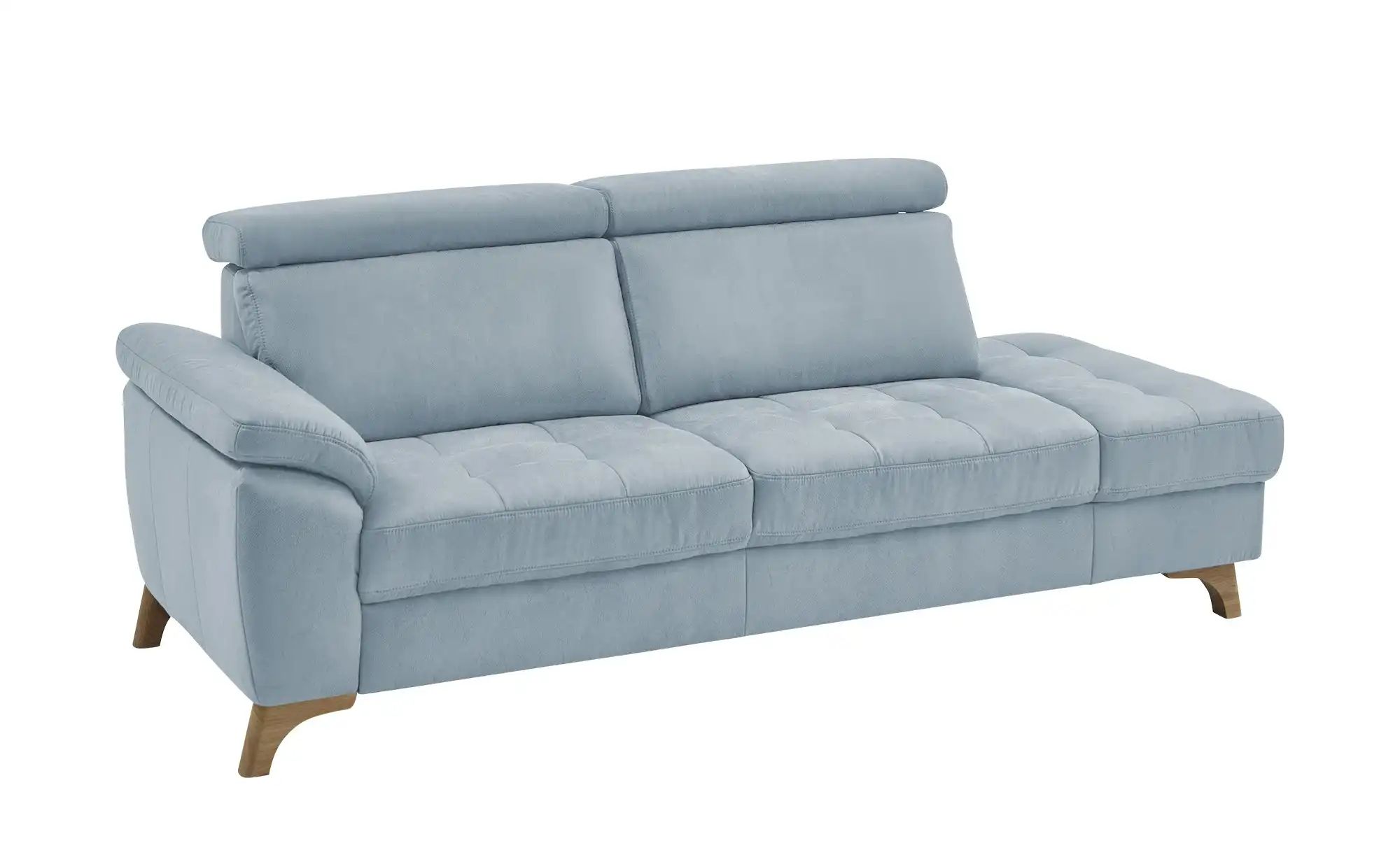 meinSofa Recamiére  Chloris ¦ blau ¦ Maße (cm): B: 221 H: 107 T: 102.0 Pols günstig online kaufen