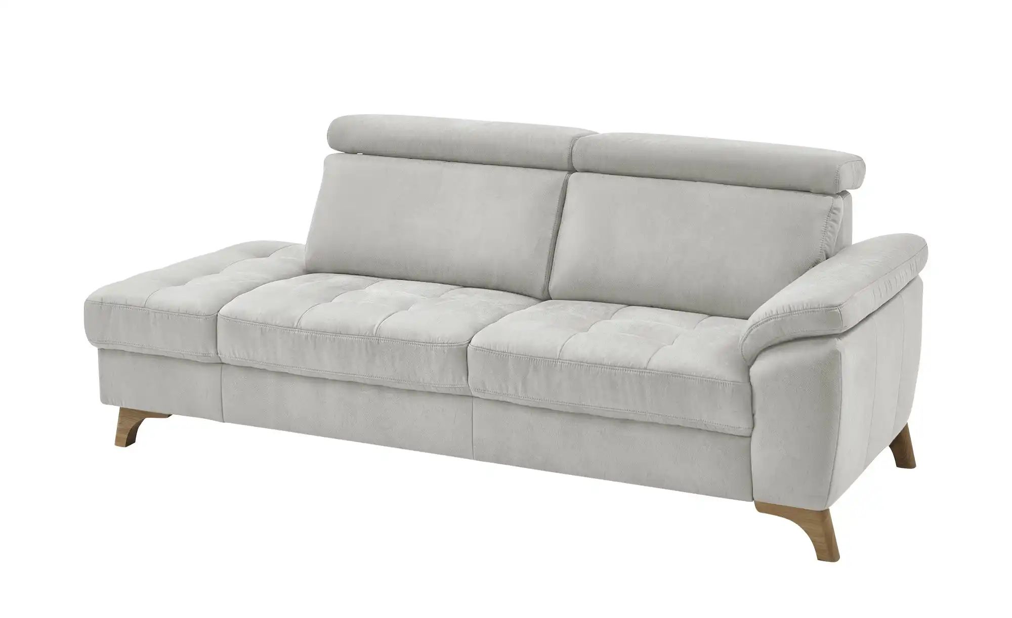 meinSofa Recamiére  Chloris ¦ grau ¦ Maße (cm): B: 221 H: 107 T: 102.0 Pols günstig online kaufen