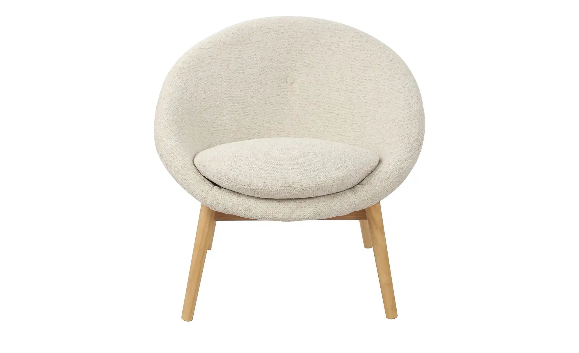 Thumbnail - Sessel Gwinnia ¦ creme ¦ Maße (cm): B: 80 H: 80 T: 80.0 Polstermöbel > Sessel > Polstersessel - Höffner