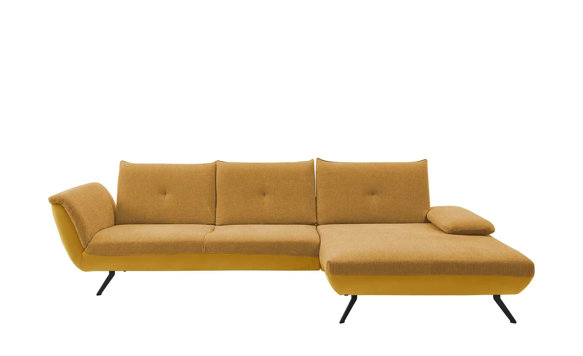 Ecksofa  Celine ¦ gelb ¦ Maße (cm): B: 316 H: 90 T: 190 Polstermöbel > Sofa günstig online kaufen