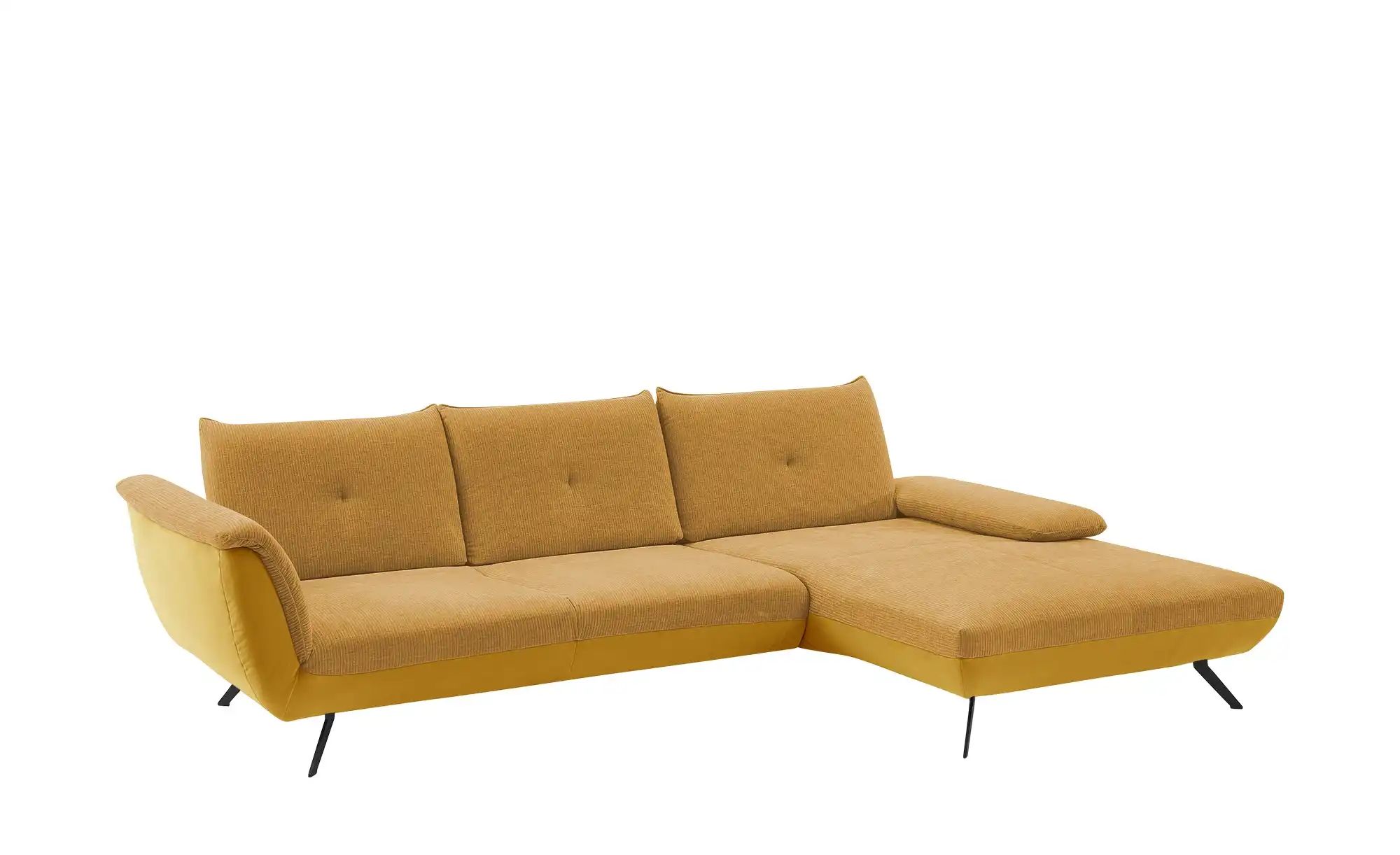 Ecksofa  Celine ¦ gelb ¦ Maße (cm): B: 316 H: 90 T: 190 Polstermöbel > Sofa günstig online kaufen